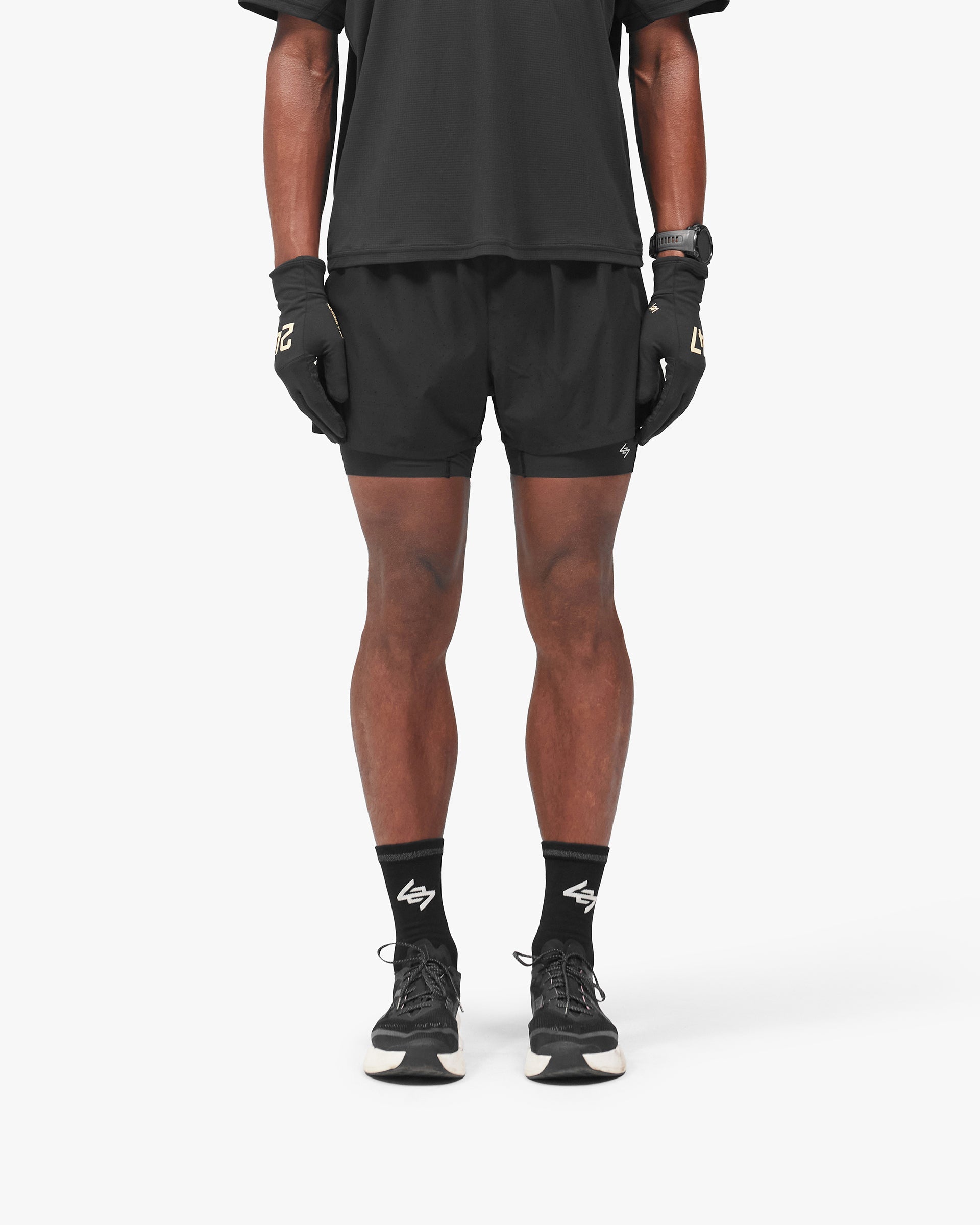 247 Ghost 2-In-1 Short - Jet Black