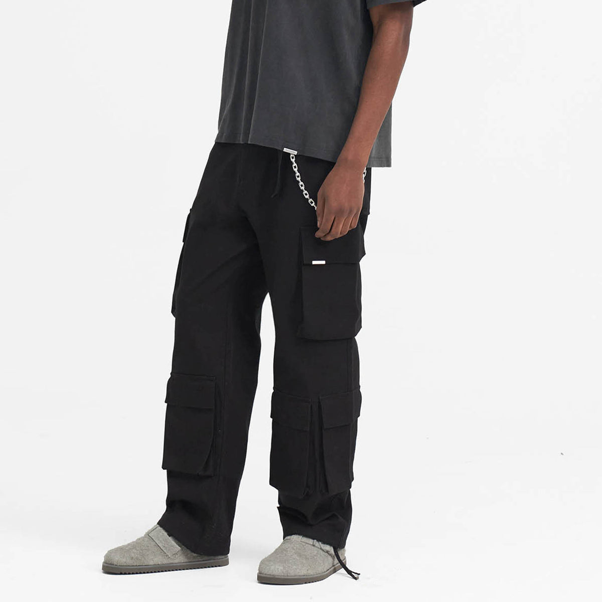 Baggy Cargo Pant Black REPRESENT CLO