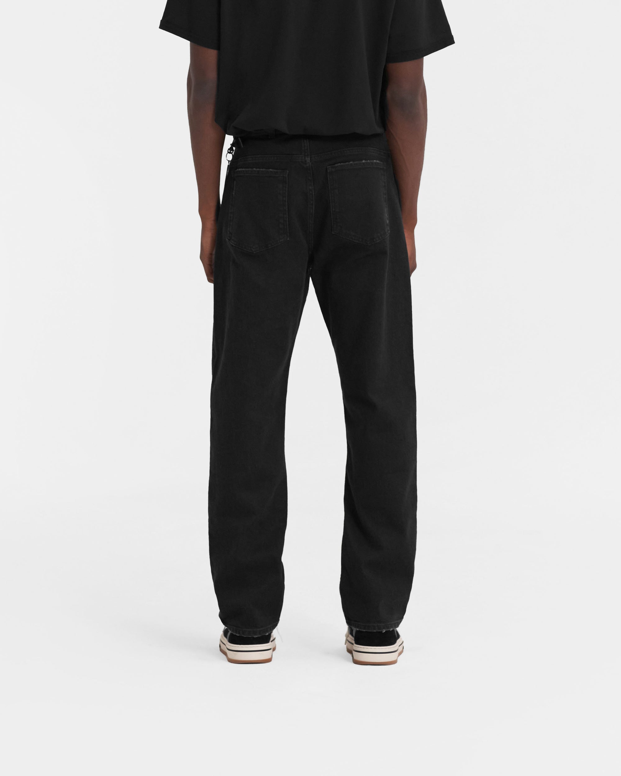 R2 Straight Leg Denim | Black Denim FW23 | Represent Clo