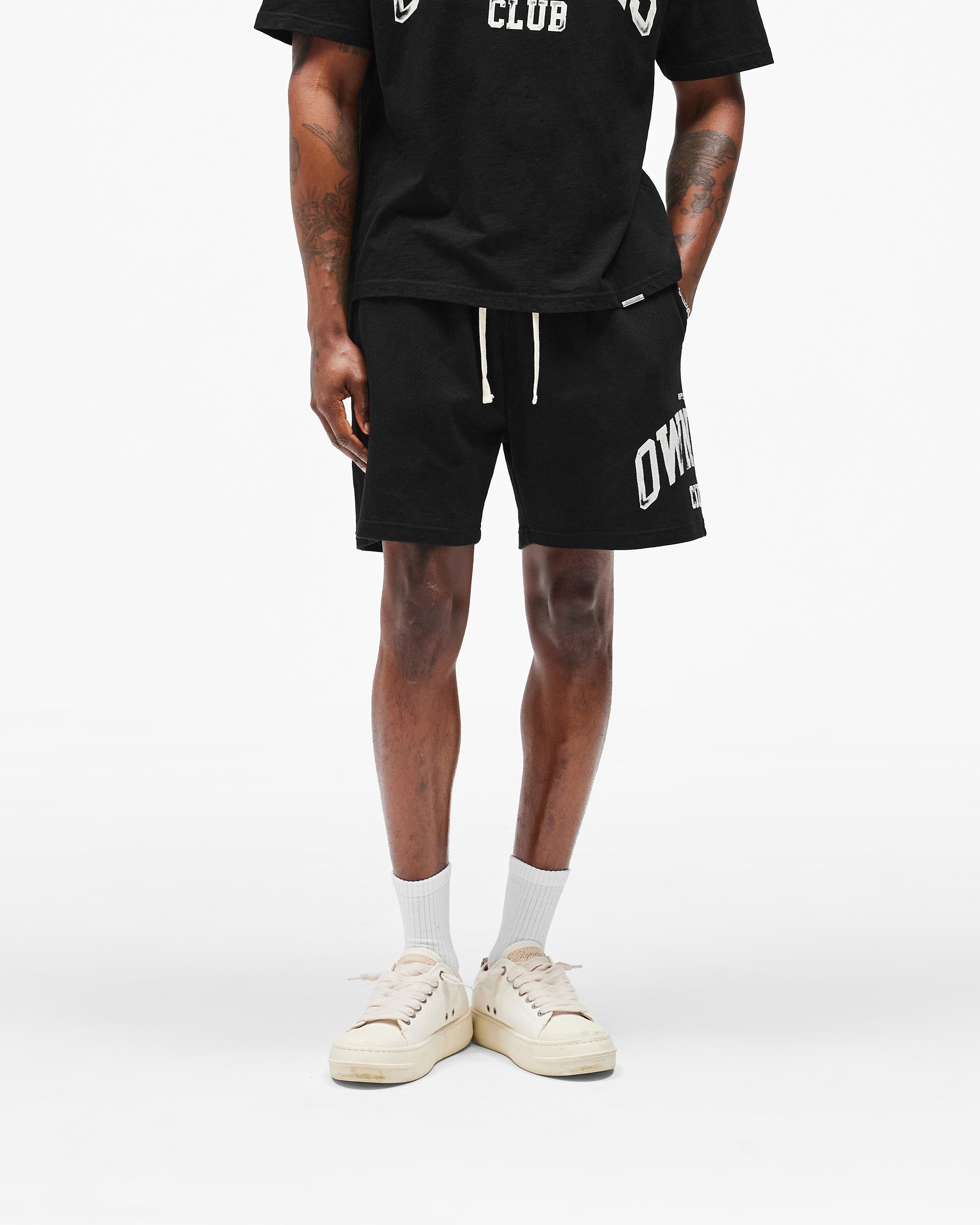 Represent Owners Club Mesh Short - Jet Black