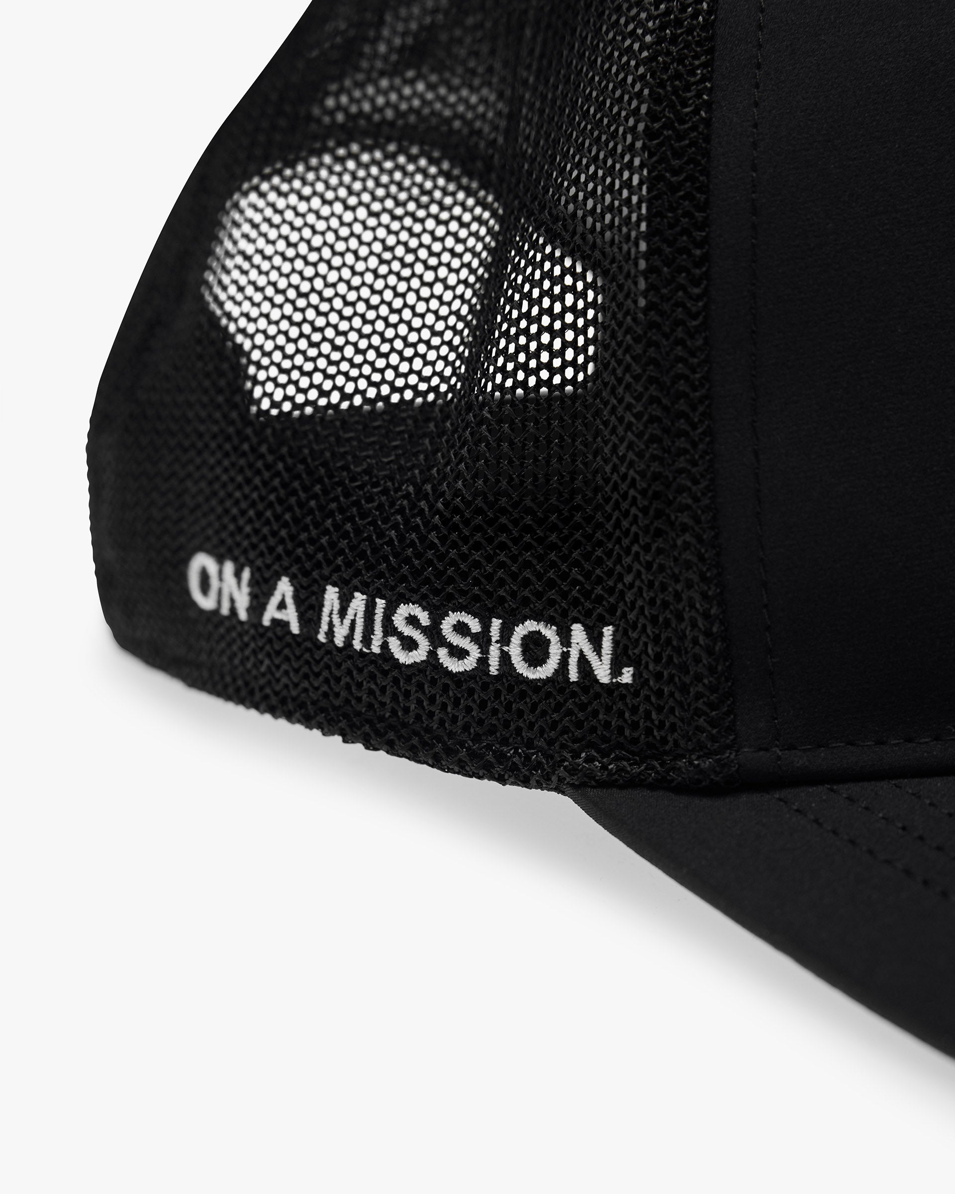 247 x 47 Logo Trucker Cap - Jet Black