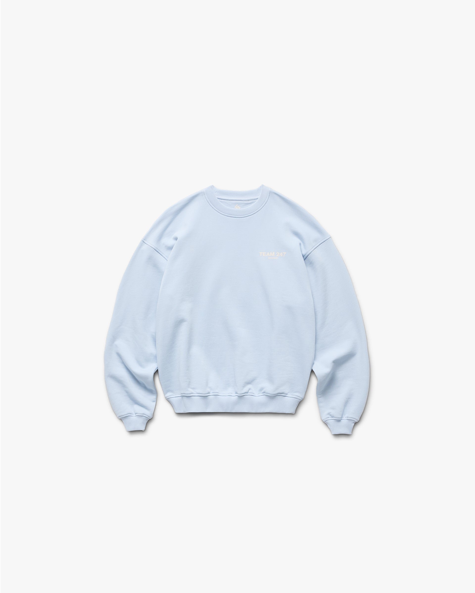 Team 247 Oversized Crew - Glacier
