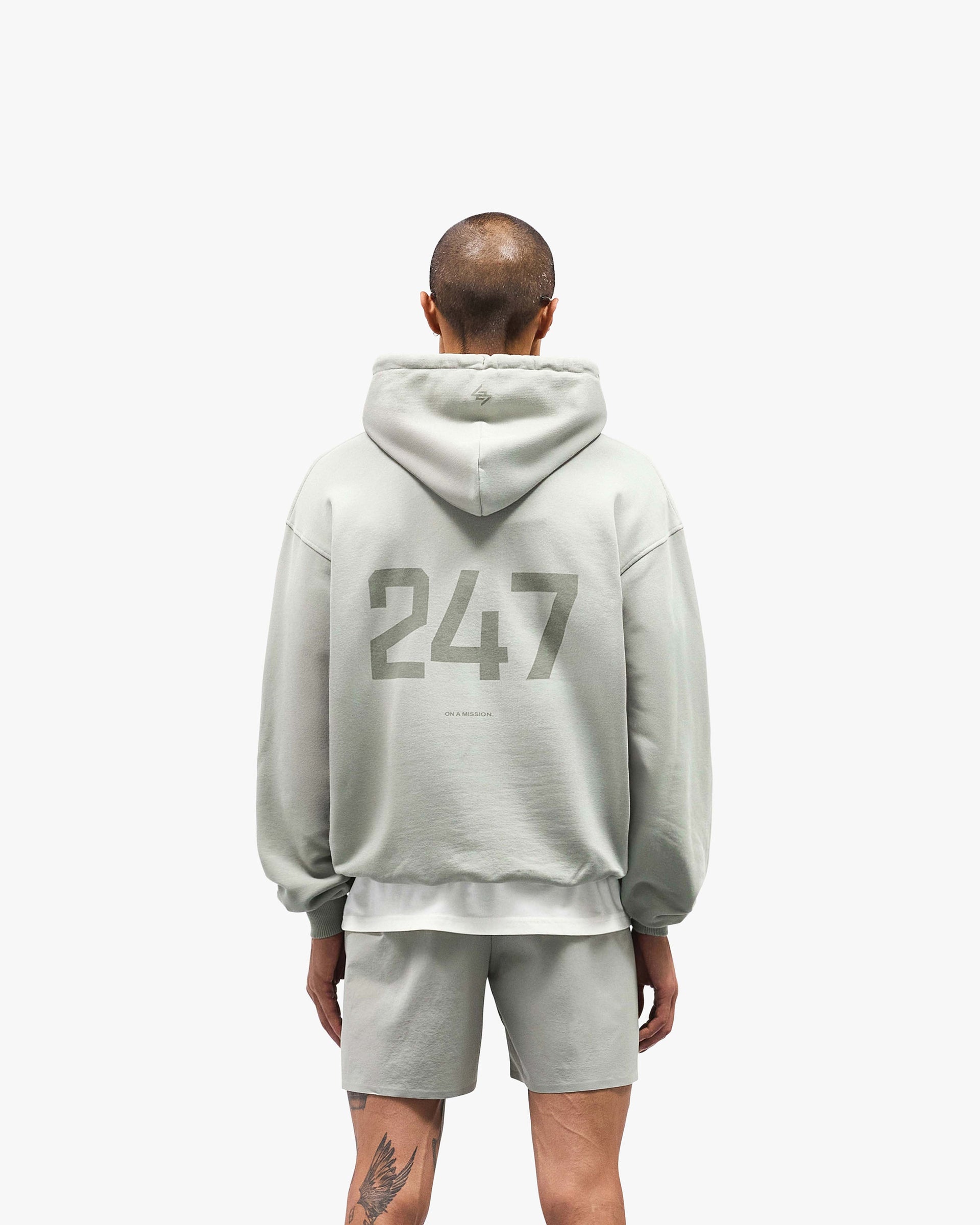 247 Oversized Hoodie - Sage