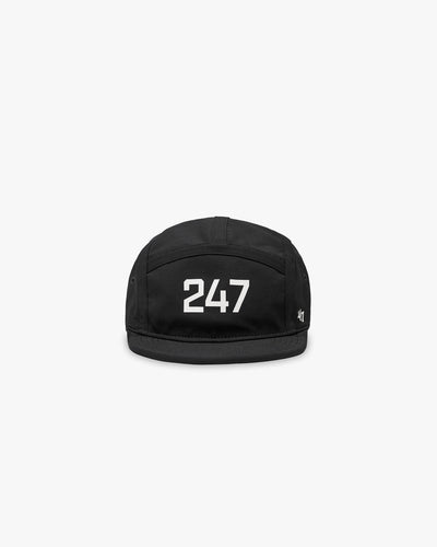 247 x 47 Taped Cap - Jet Black