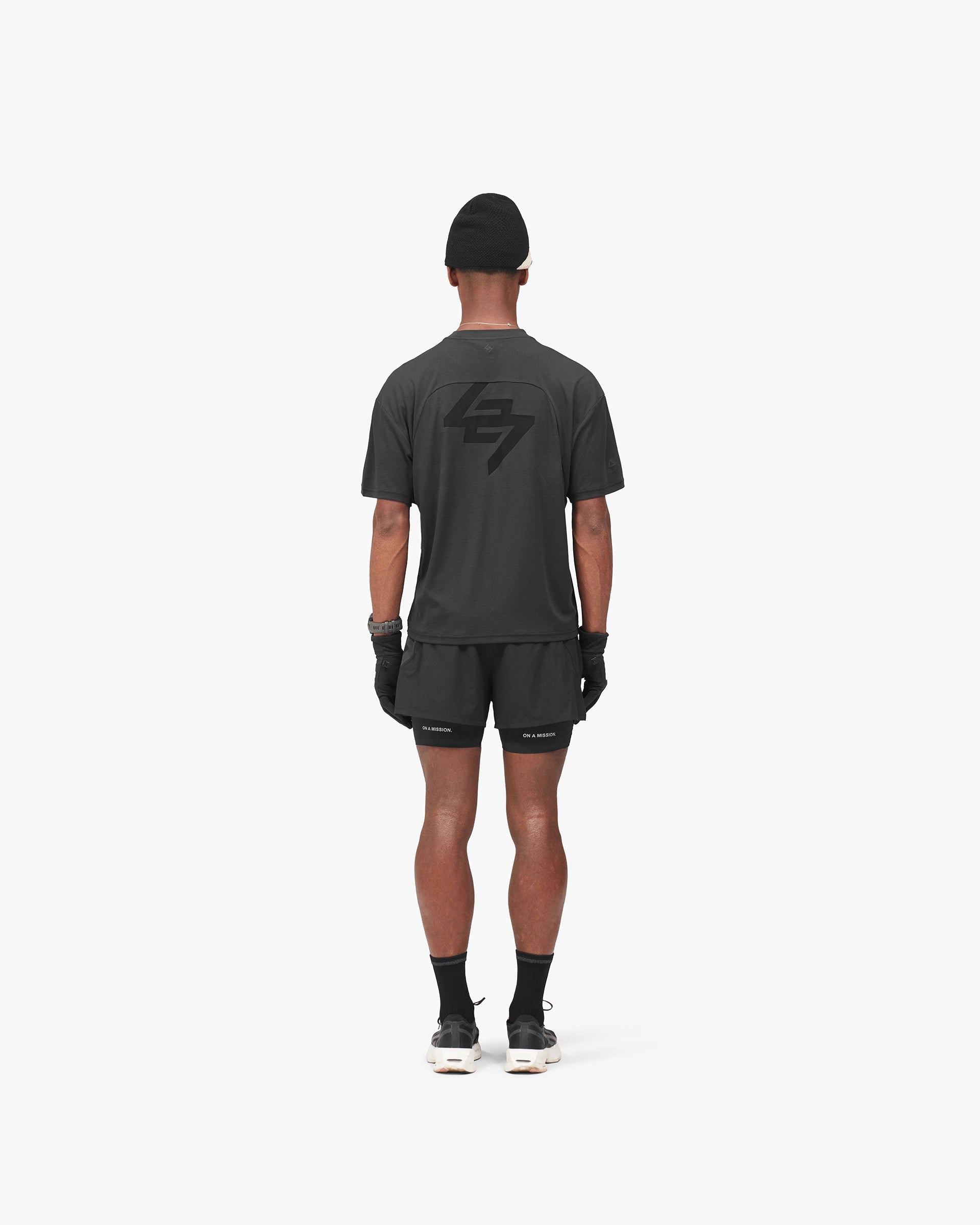 247 Ghost 2-In-1 Short - Jet Black
