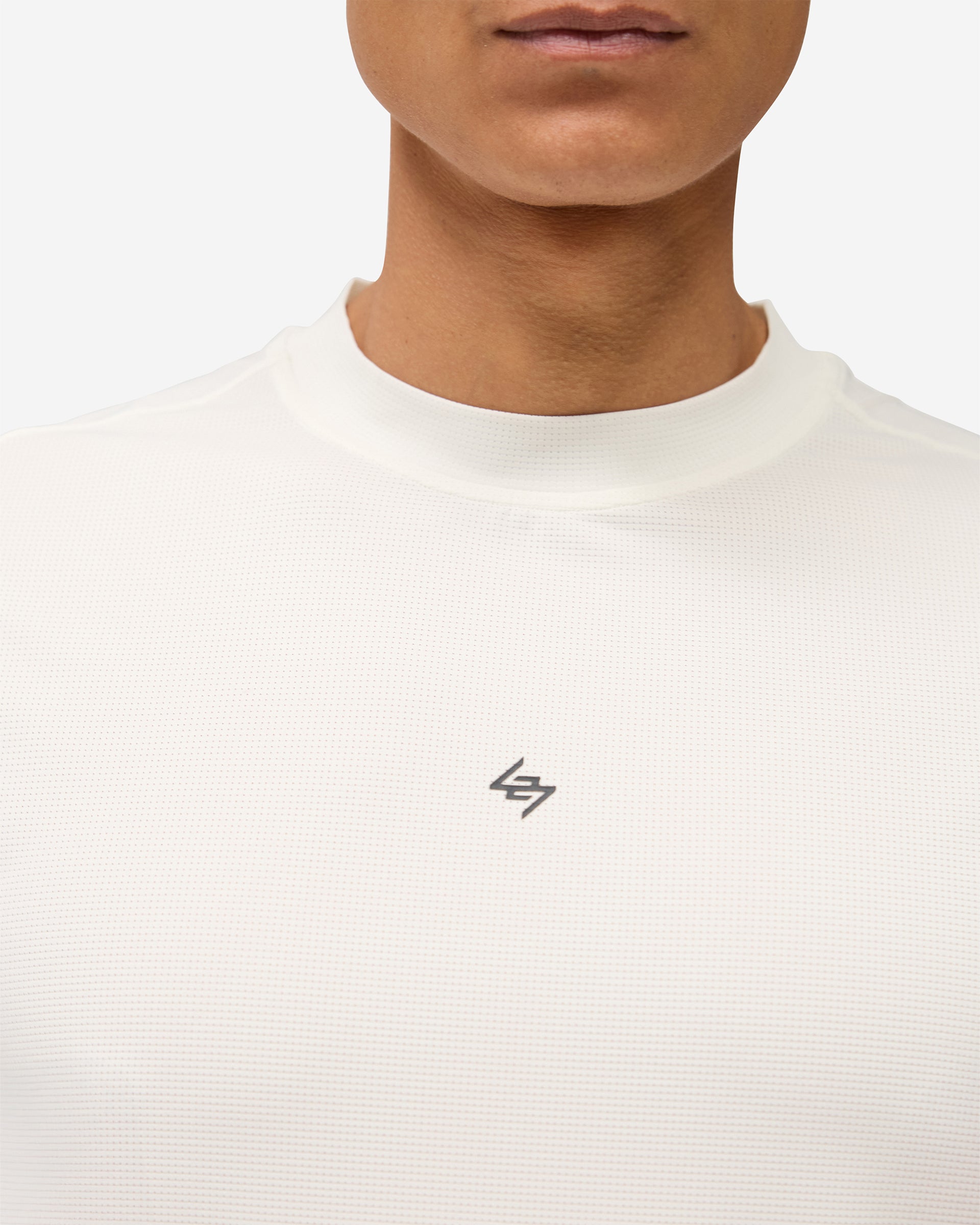 247 DNA Mesh T-Shirt - Flat White