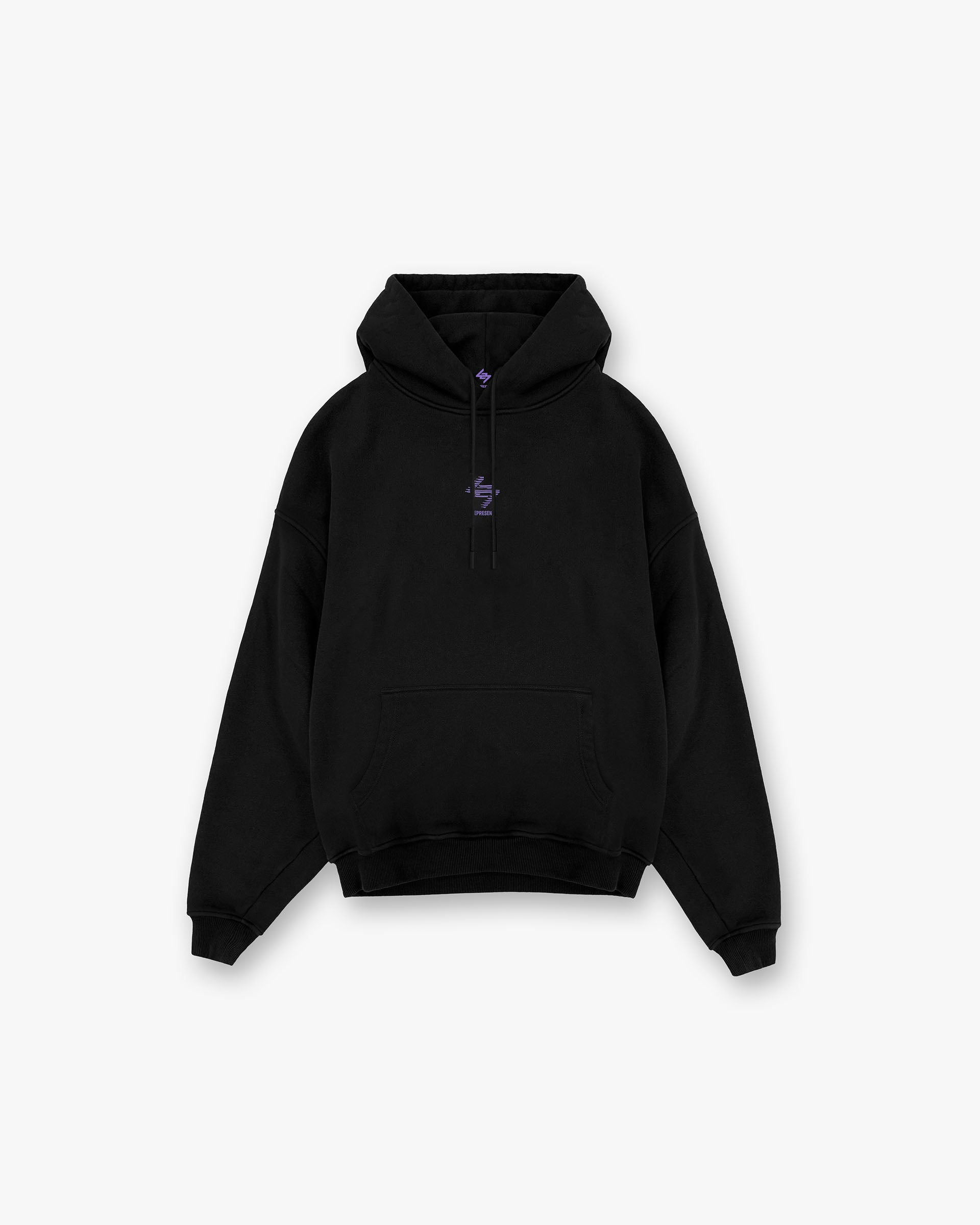 247 Berlin Hoodie - Black Purple