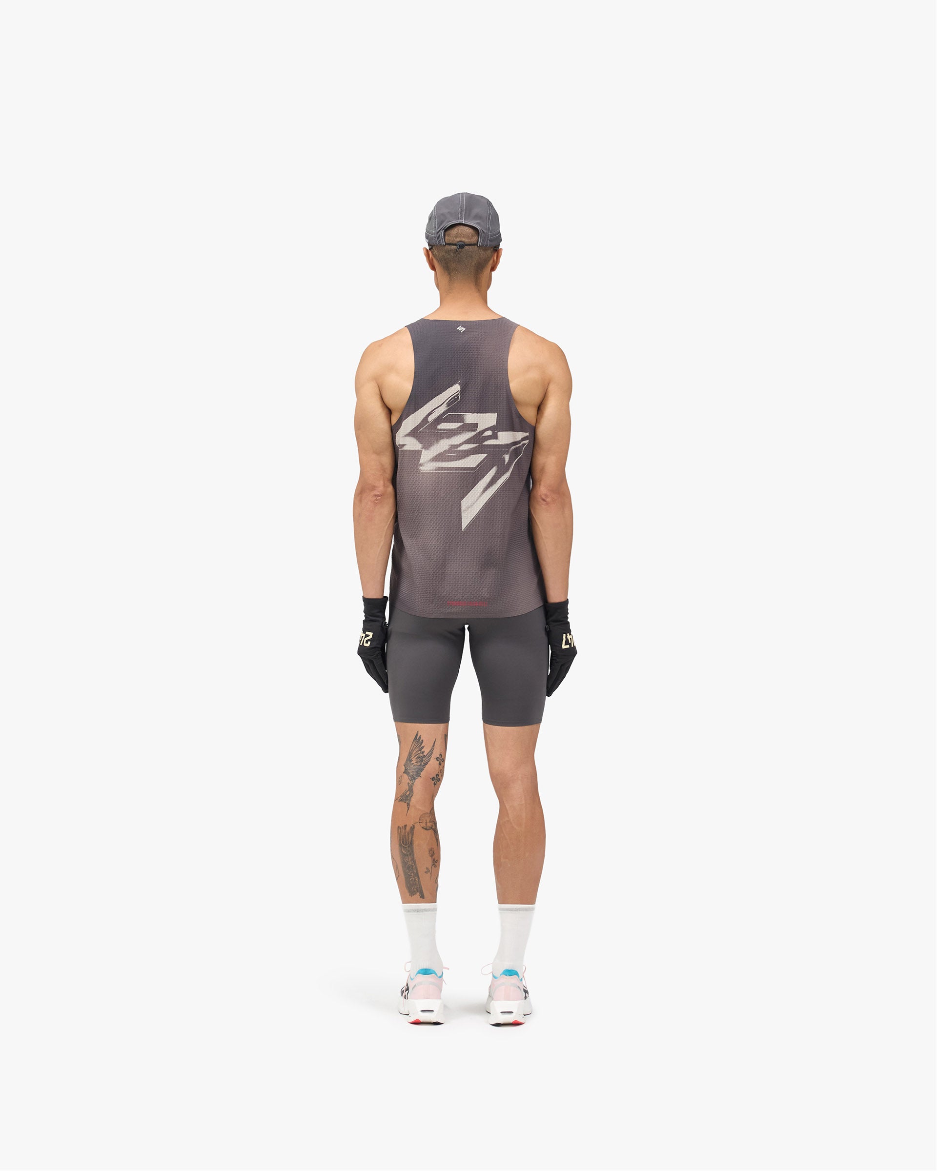 247 Sydney Singlet - Washed Grey