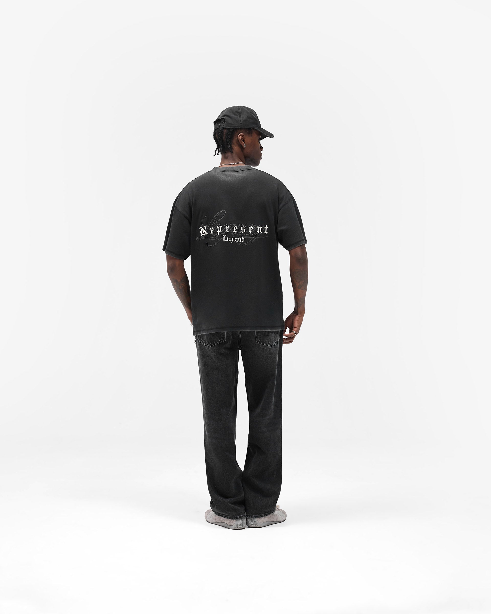 R3 Baggy Denim - Aged Black