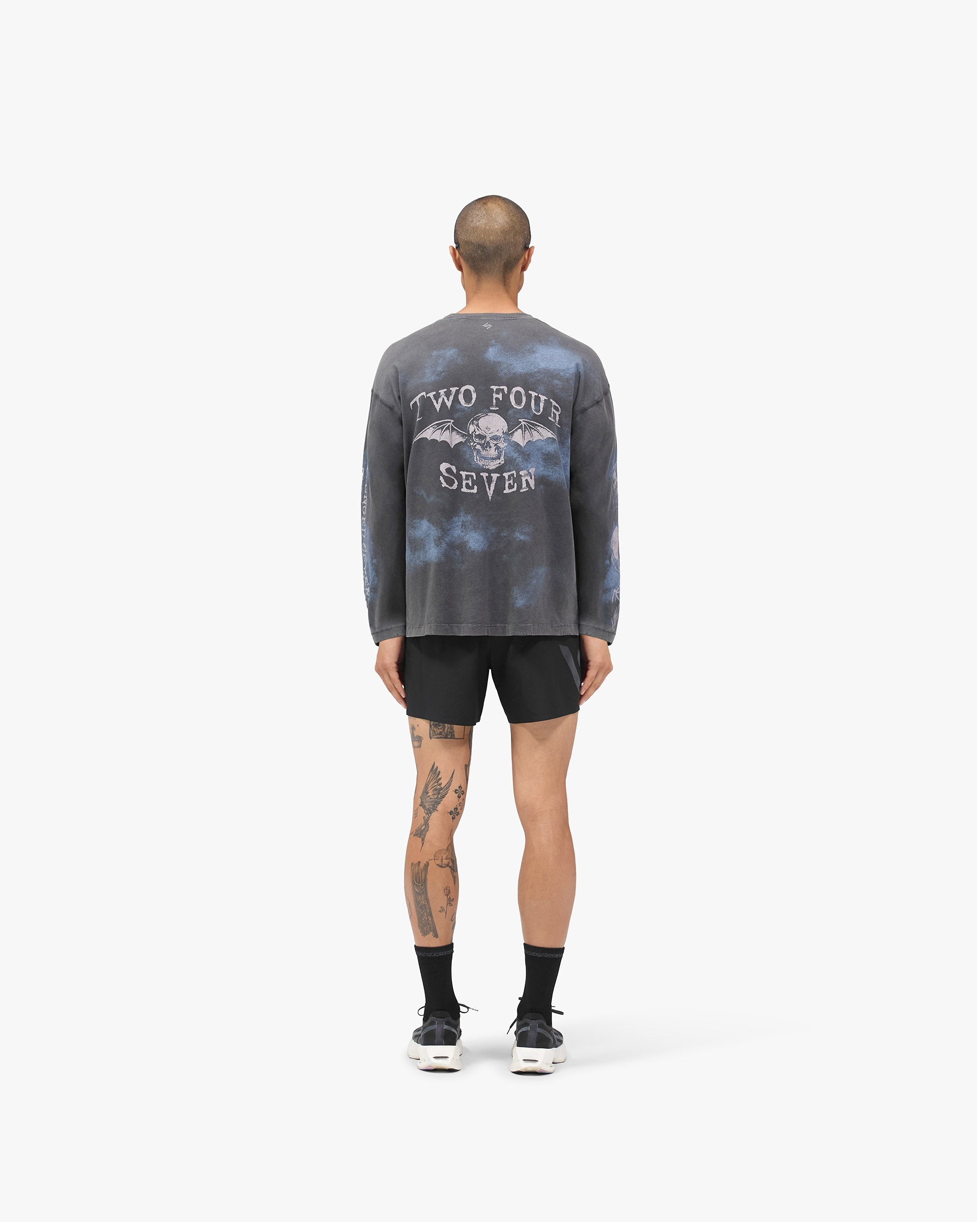 247 x Avenged Sevenfold Nightmare Long Sleeve T-Shirt - Aged Black