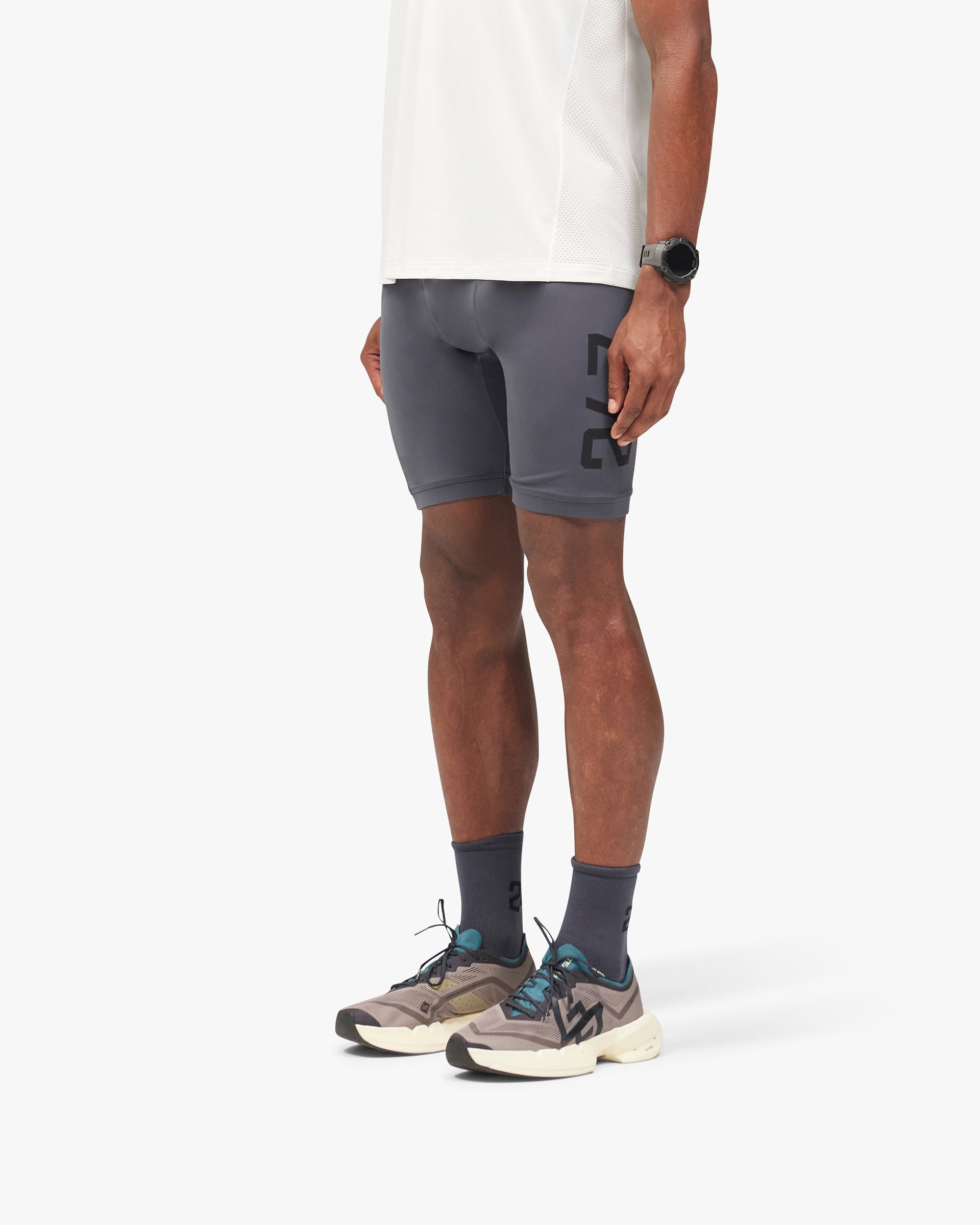 247 Numbers Cargo Half Tight - Graphene