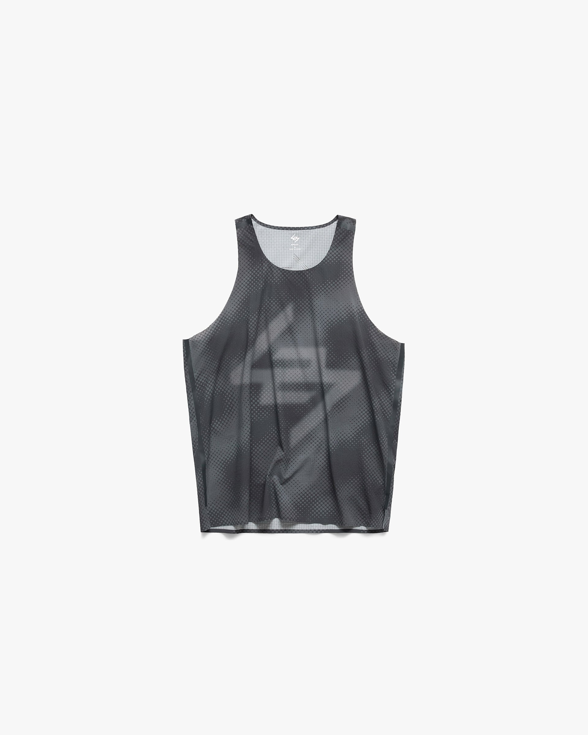 247 Ultra Singlet - Black Fade Out