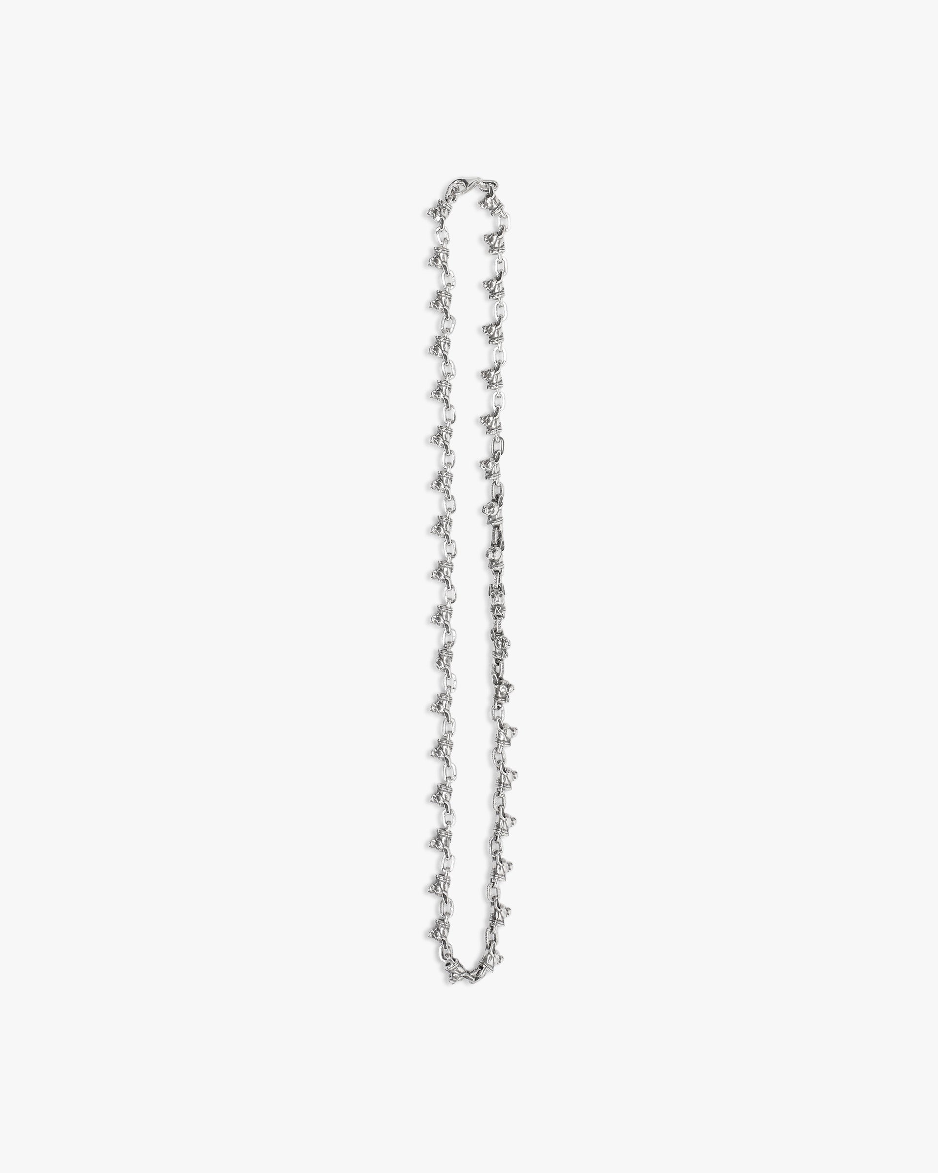 Doberman Necklace - Silver