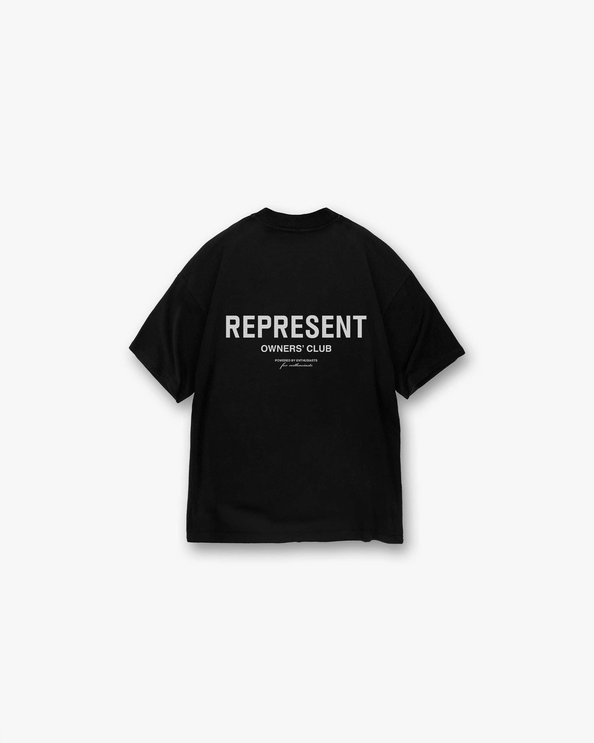 Represent Owners Club T-Shirt | Black T-Shirts Owners Club | Represent Clo