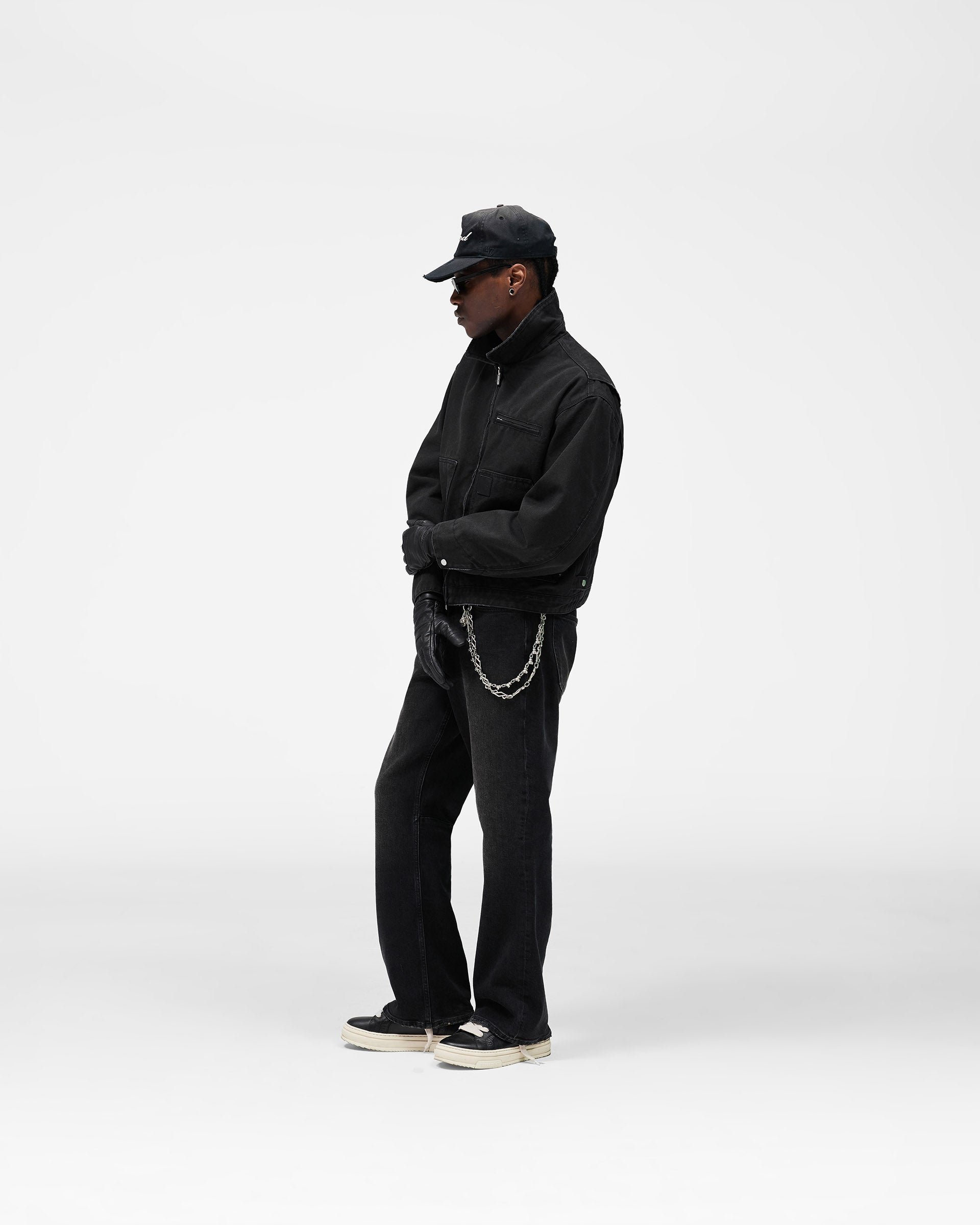 Heaton Workwear Jacket - Washed Black