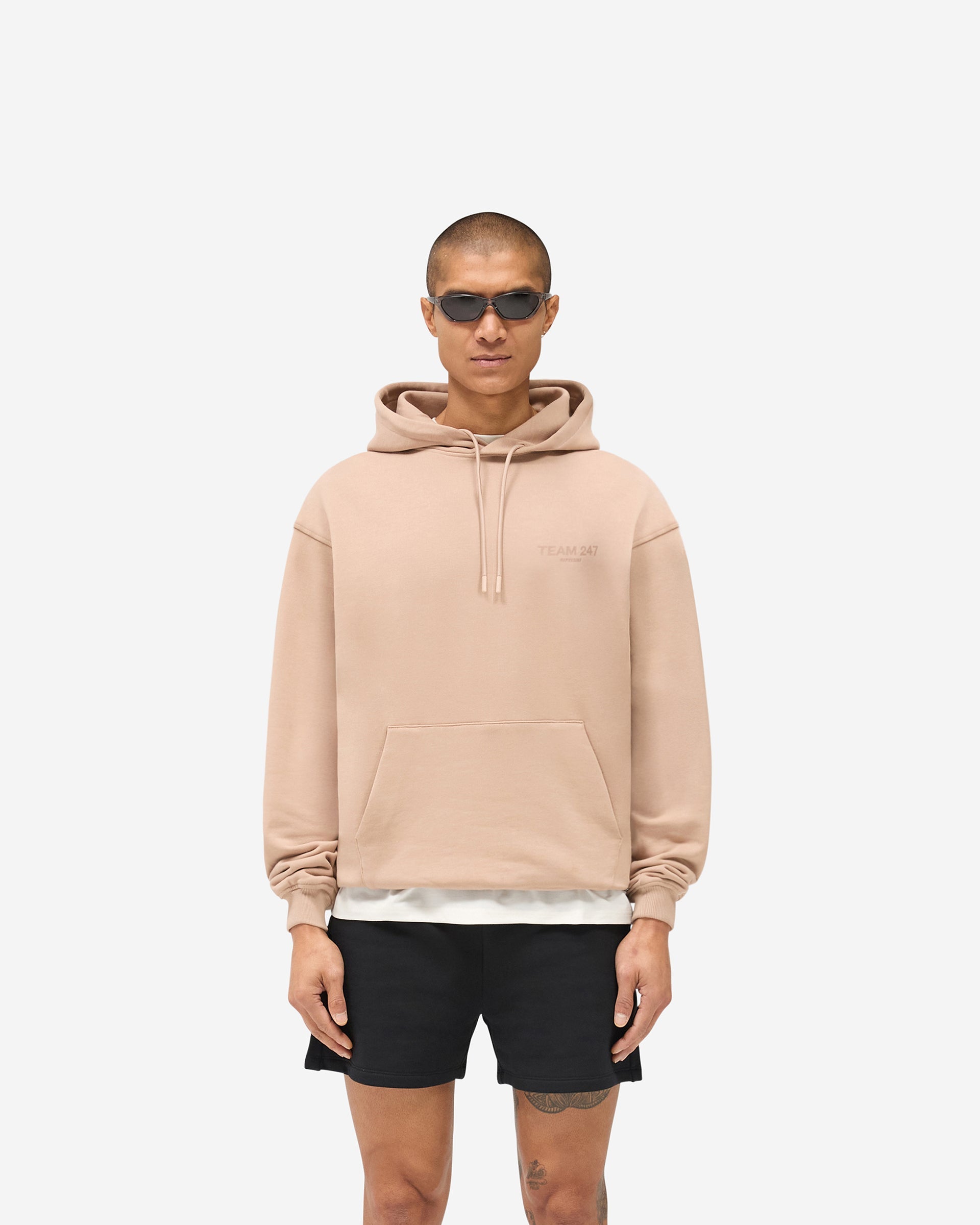 Team 247 Oversized Hoodie - Clay