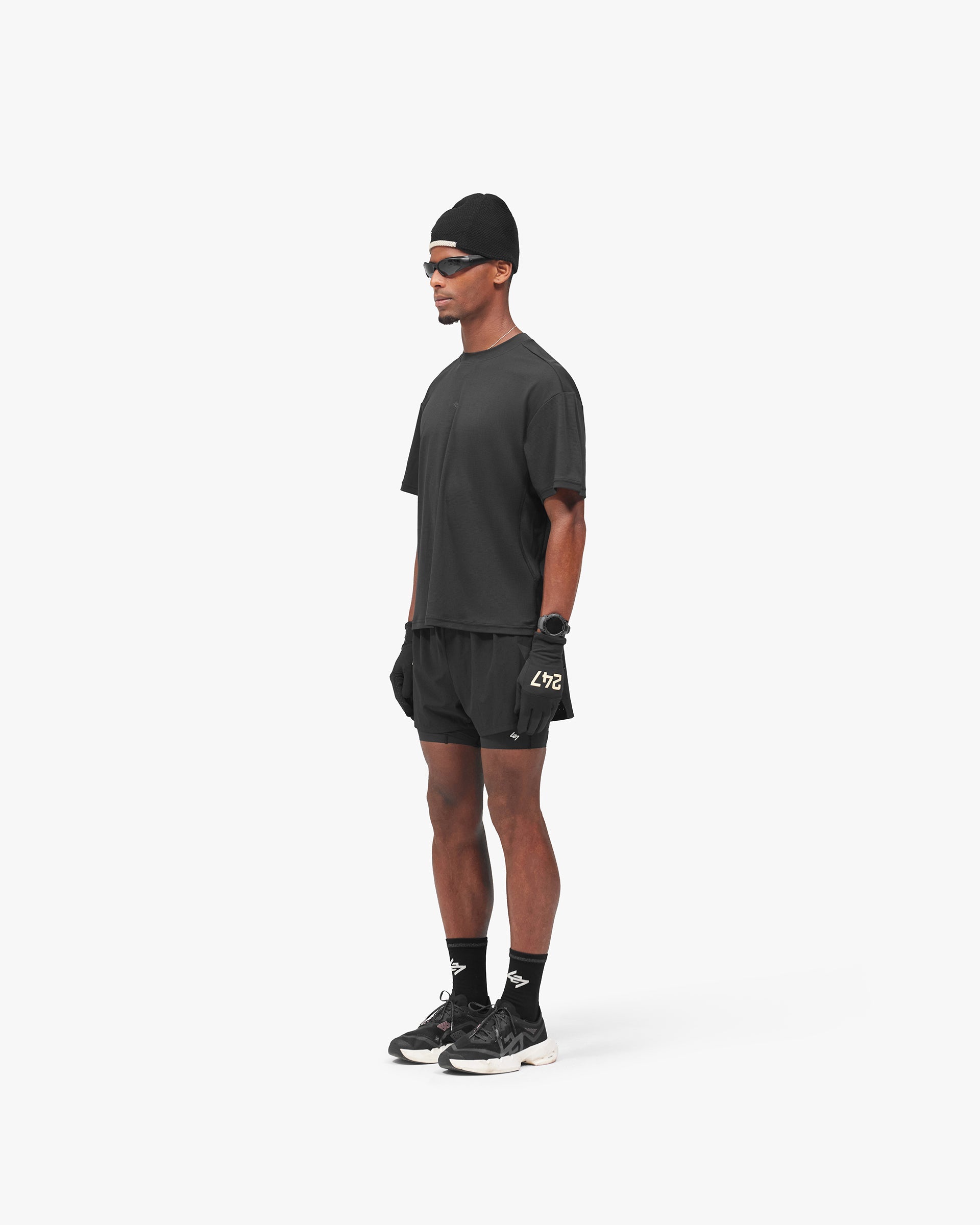 247 Ghost 2-In-1 Short - Jet Black
