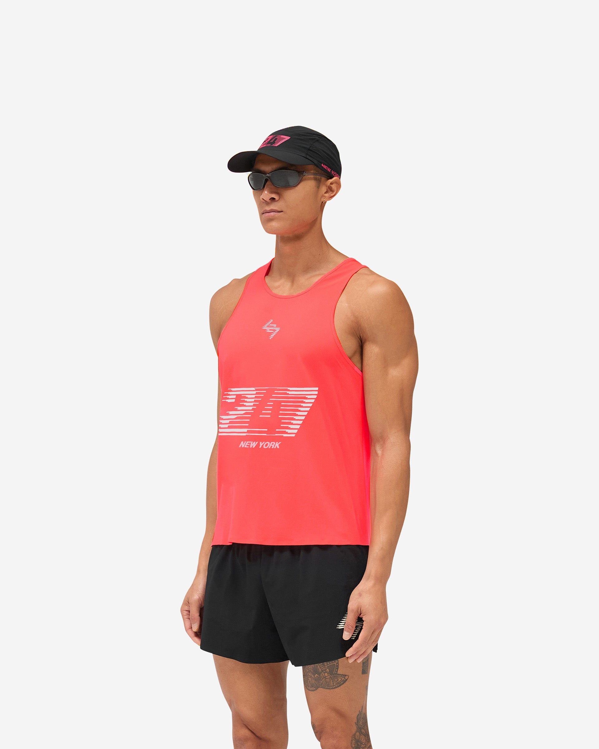 247 New York Singlet - Pink
