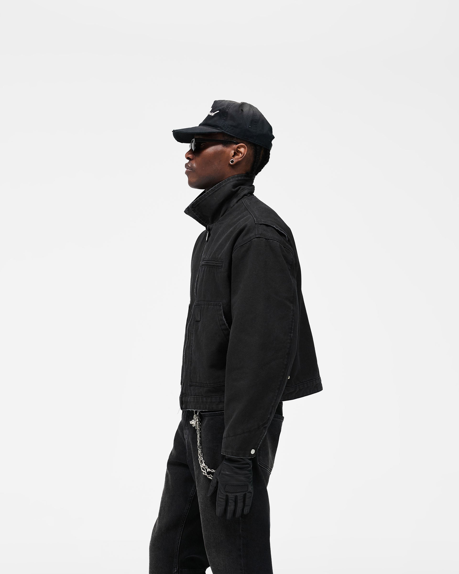 Heaton Workwear Jacket - Washed Black