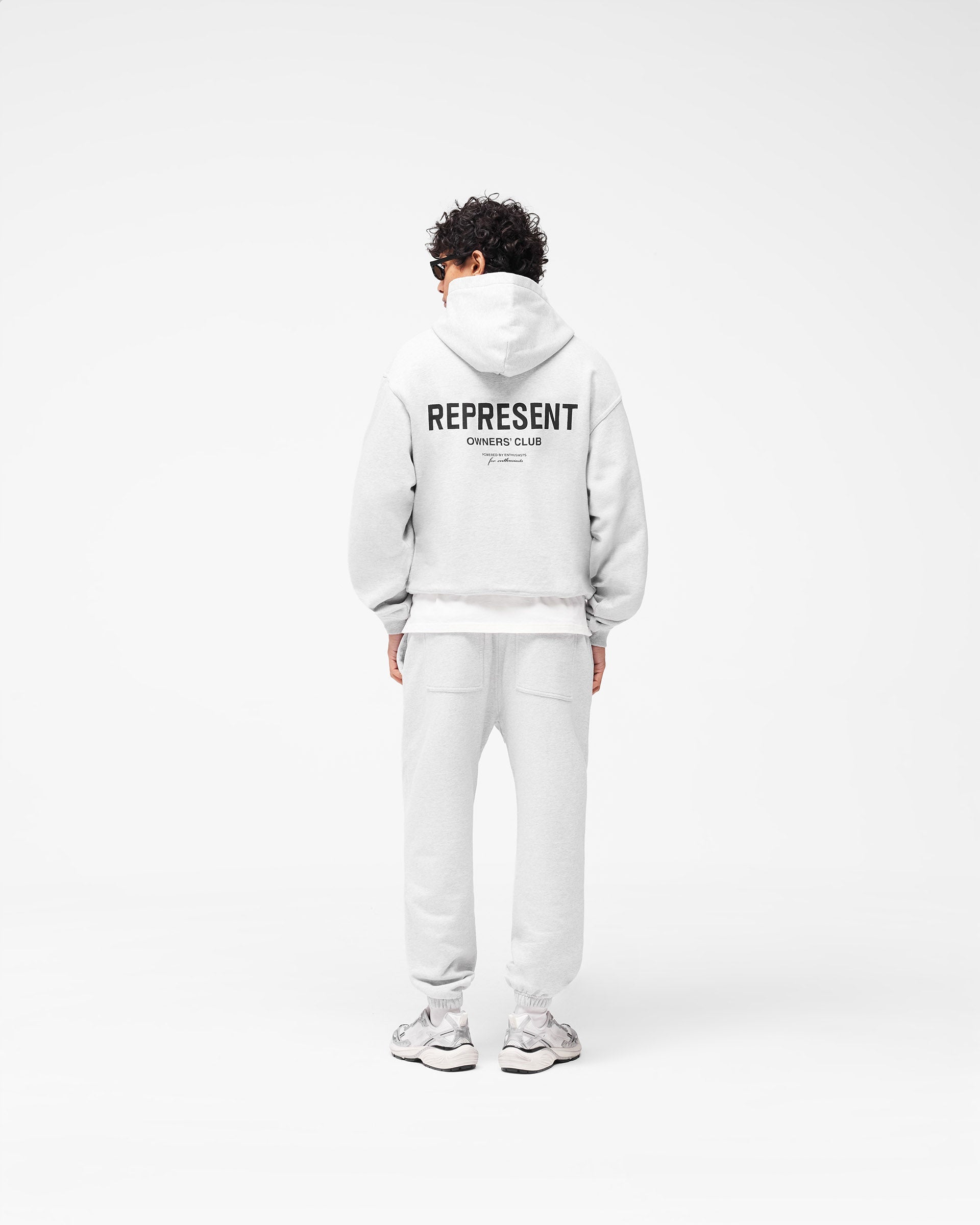 Owners' Club Zip Hoodie | Ash Grey | REPRESENT