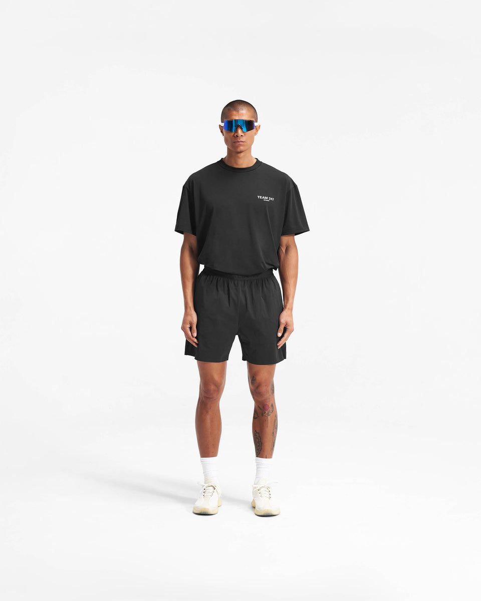 Black Gym Shorts | 247 | REPRESENT CLO