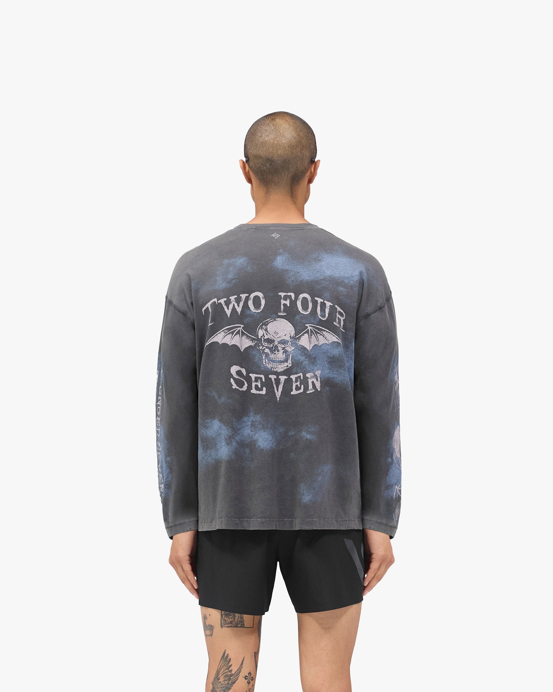 247 x Avenged Sevenfold Nightmare Long Sleeve T-Shirt - Aged Black