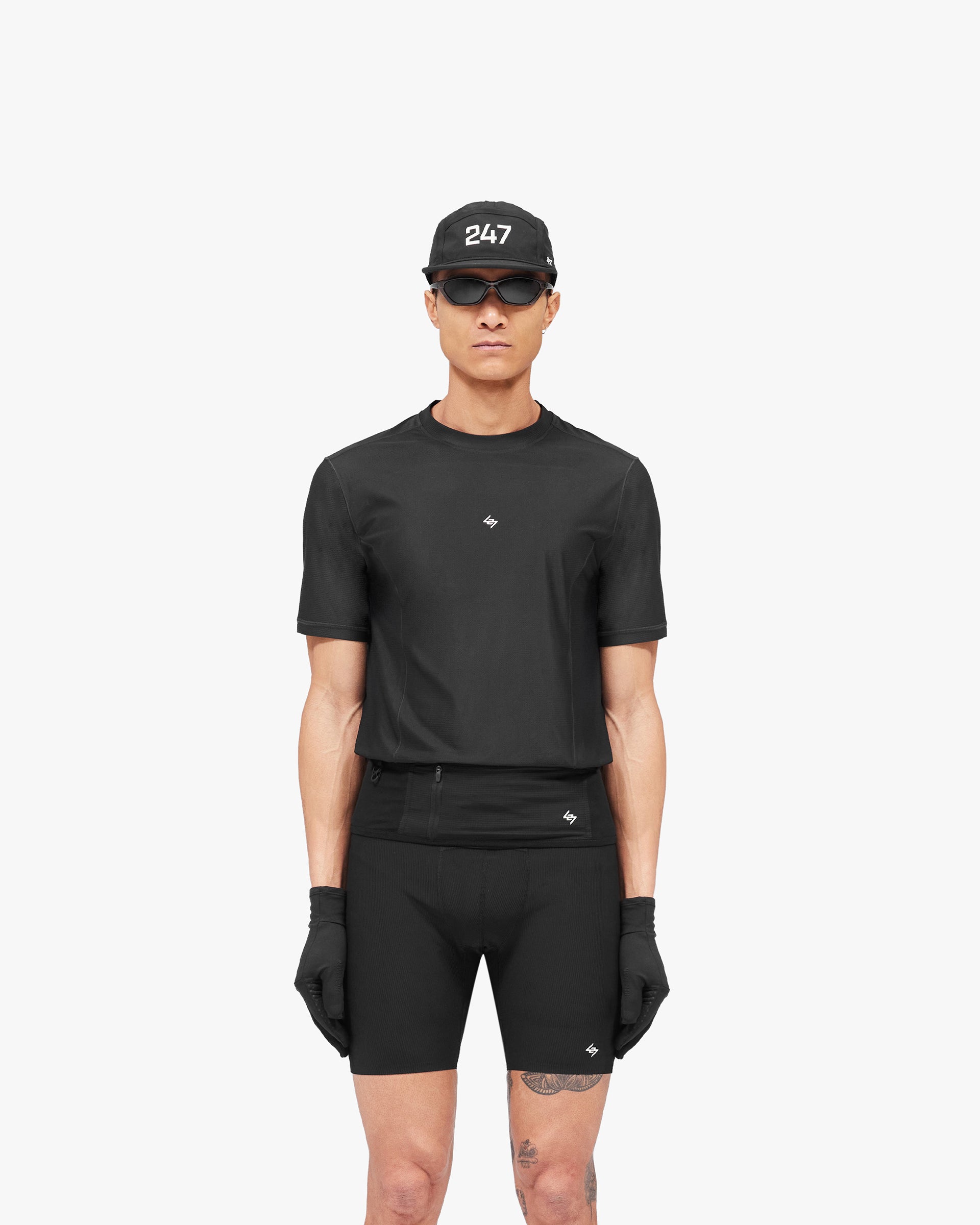 247 Hybrid T-Shirt - Black Fade Out