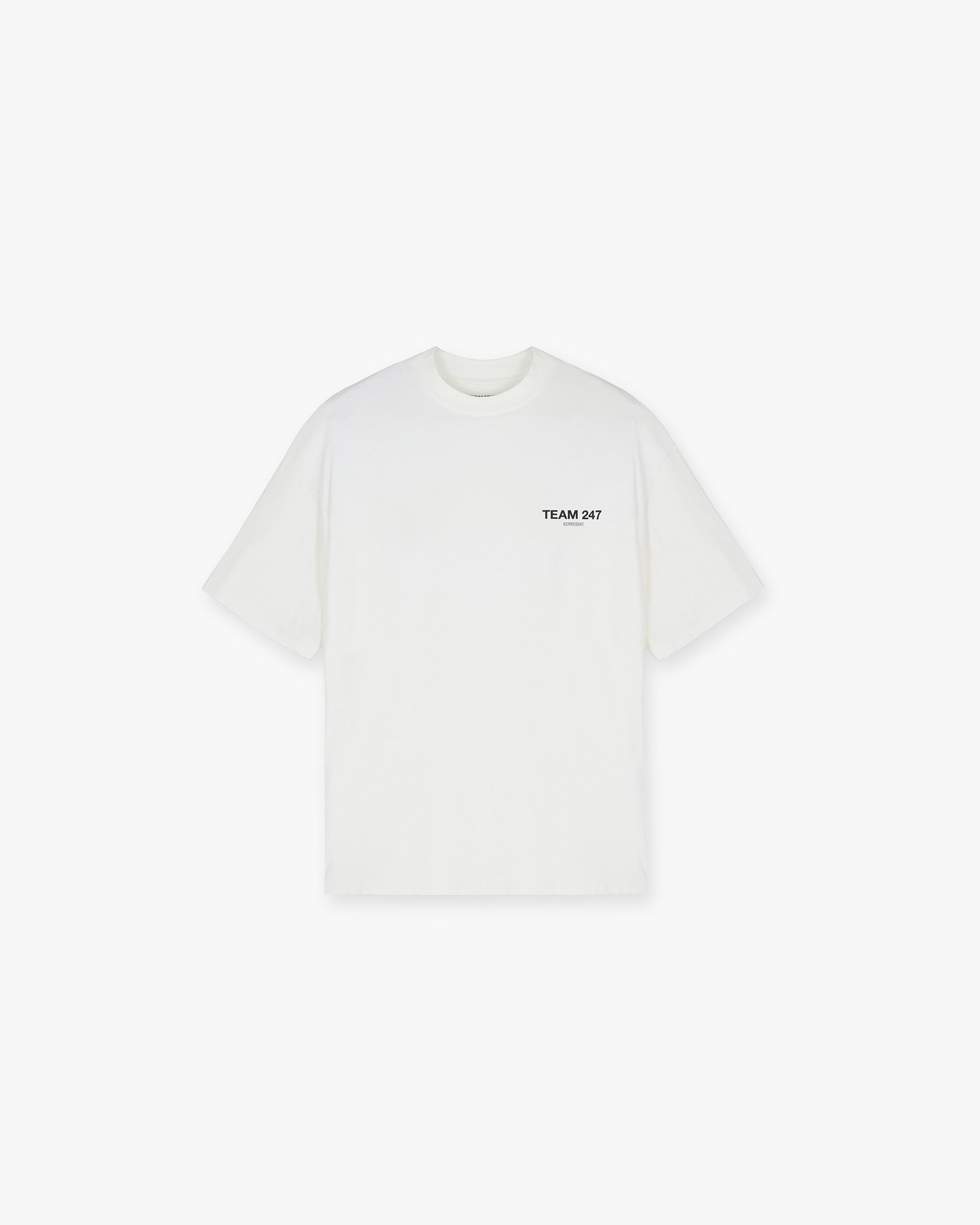 Team 247 Oversized T-Shirt | Flat White T-Shirts 247 | Represent Clo