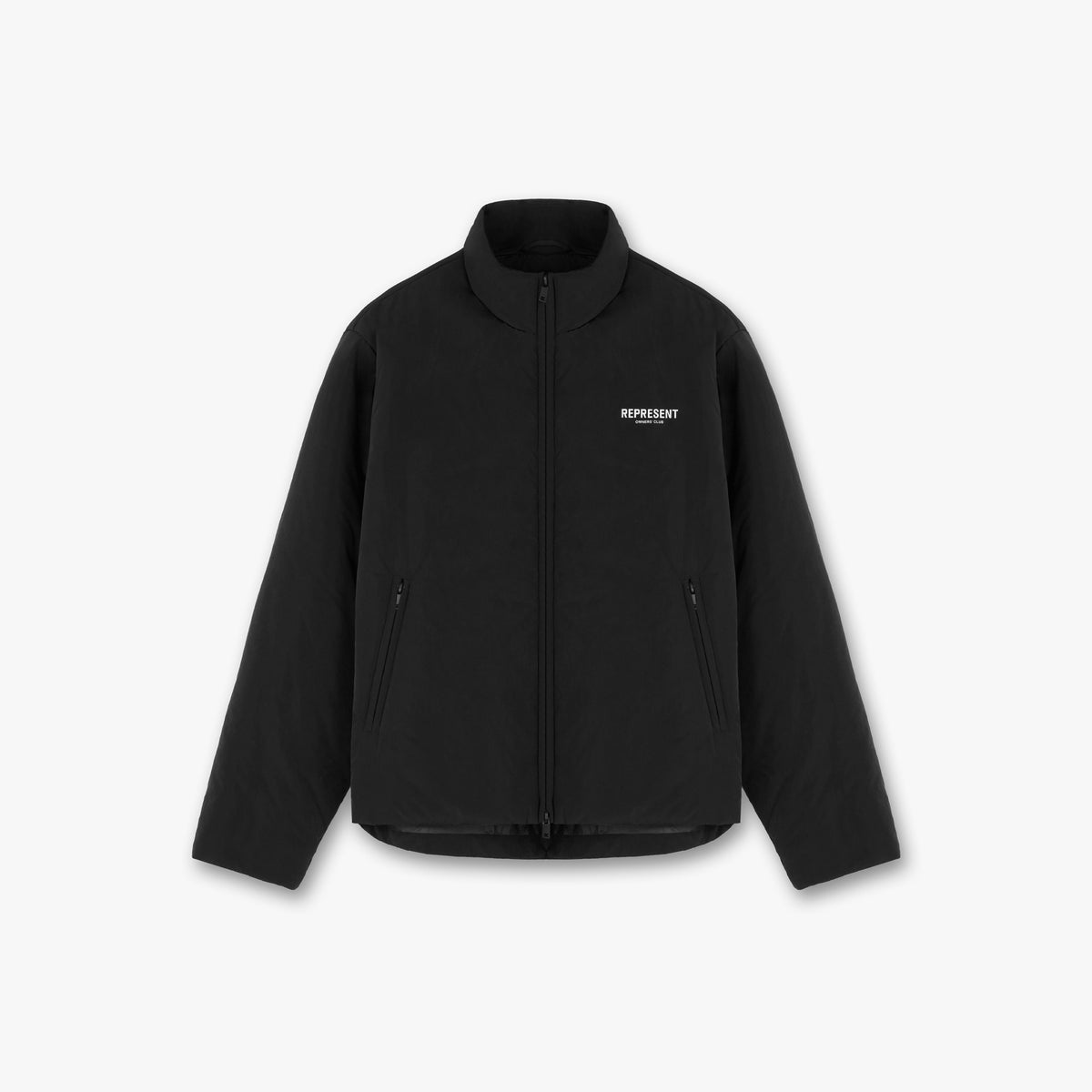 Represent Owners Club Wadded Jacket | Black | REPRESENT CLO