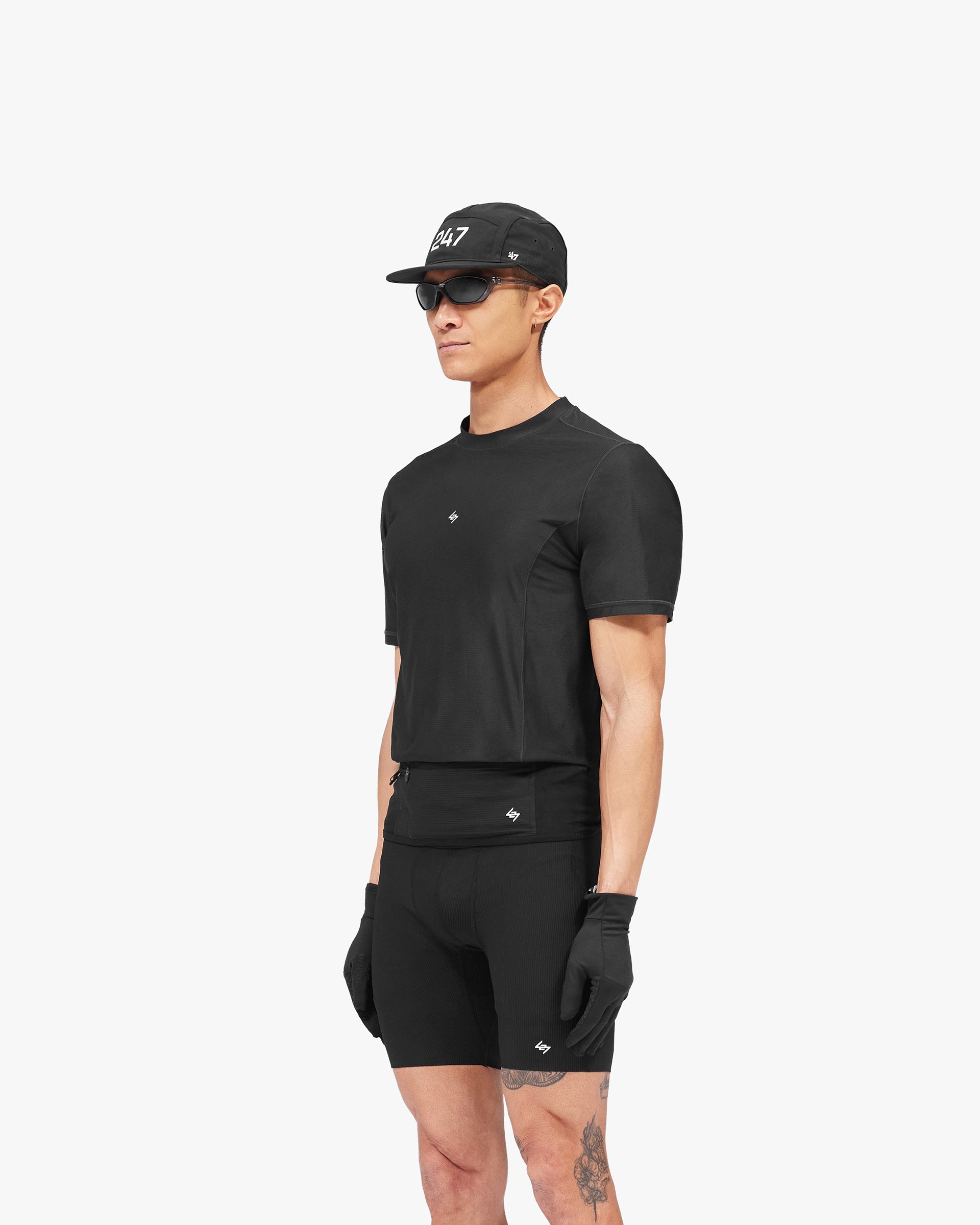 247 Hybrid T-Shirt - Black Fade Out