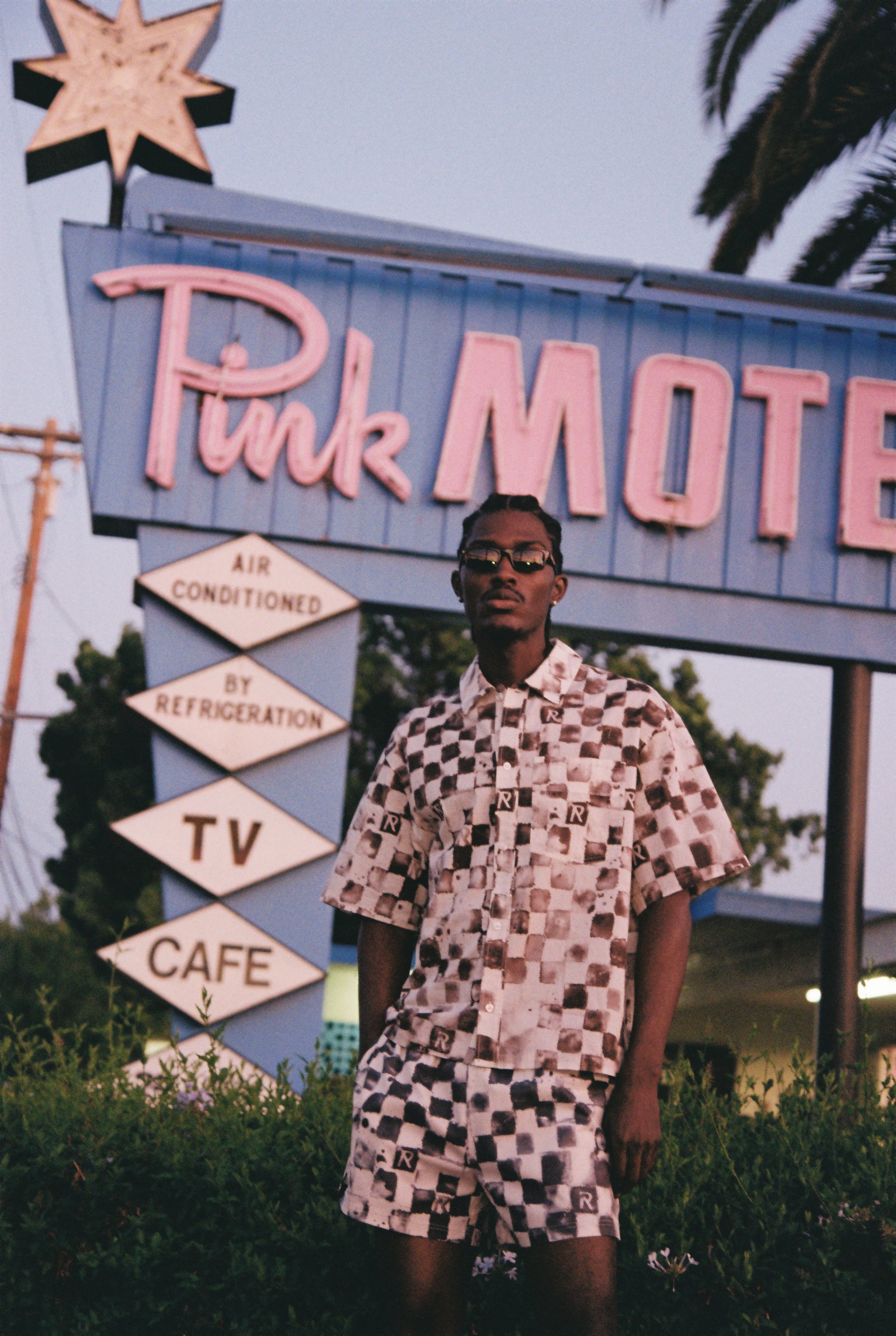 Represent Summer Capsule 2026 campaign at the Pink Motel