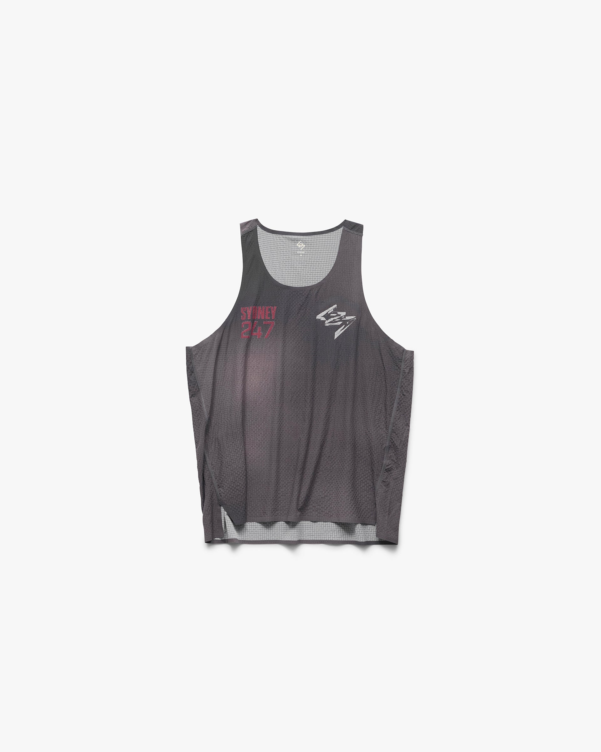 247 Sydney Singlet - Washed Grey