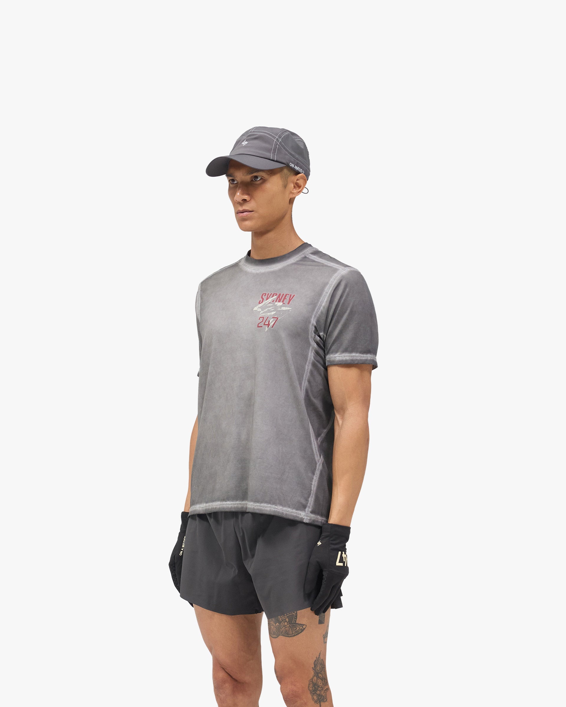 247 Sydney T-Shirt - Washed Grey