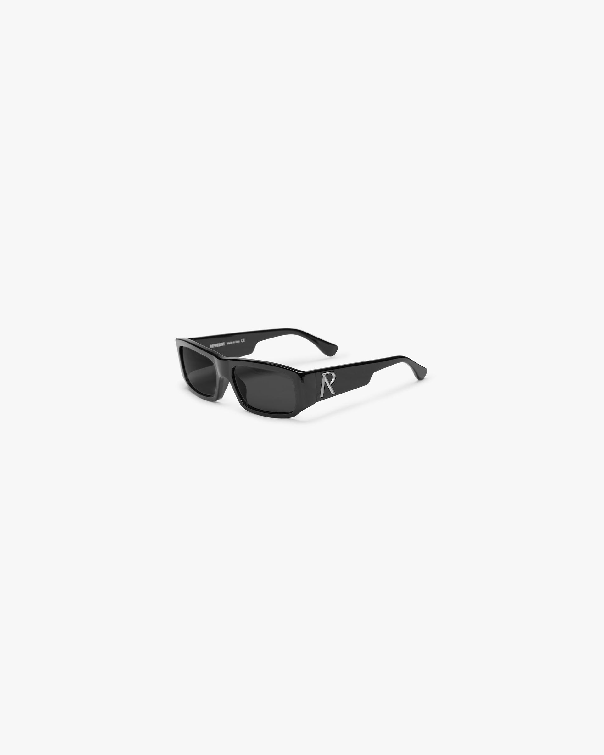 Slim Initial Sunglasses | Black Accessories SC23 | Represent Clo
