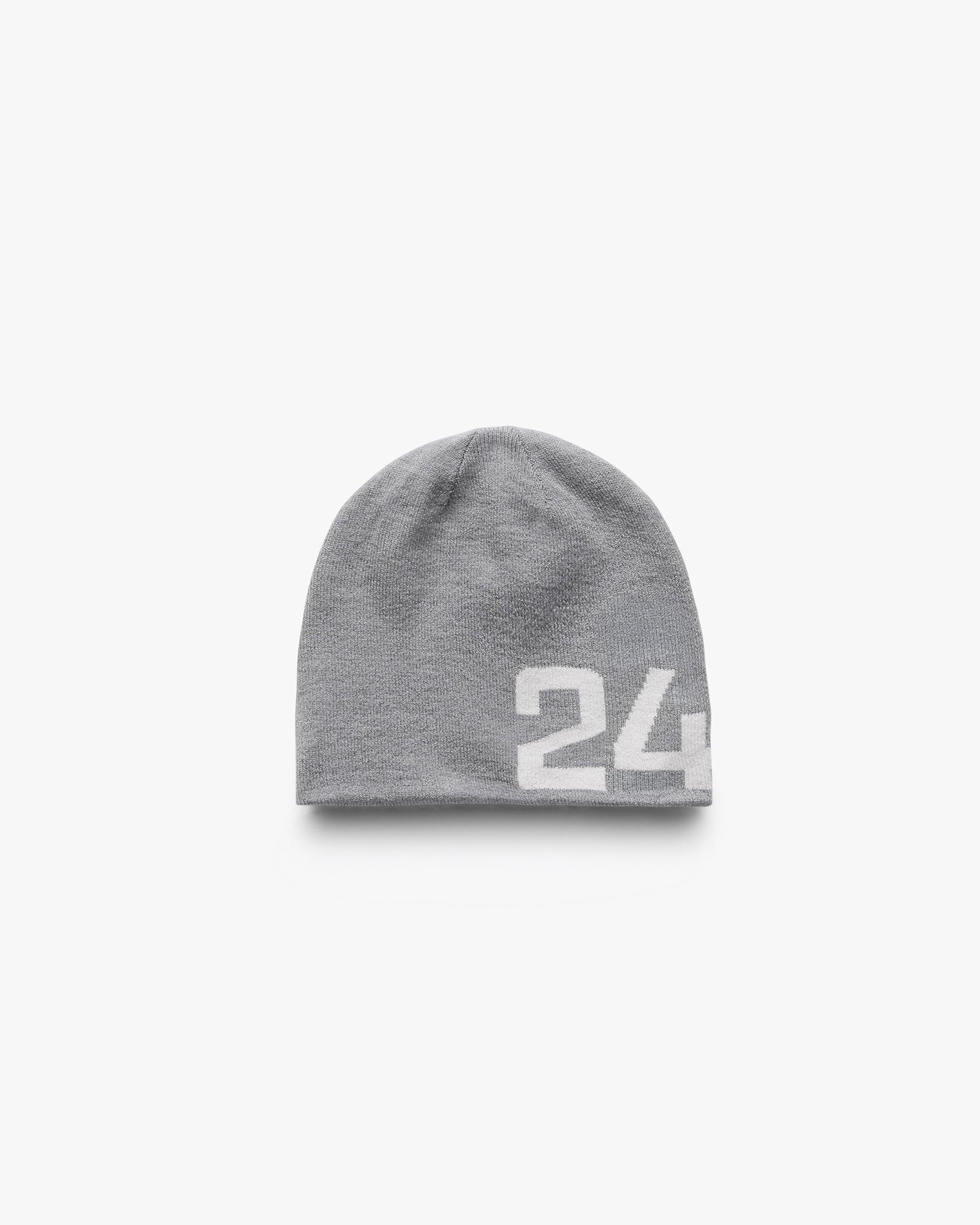 247 Numbers Beanie - Grey Marl
