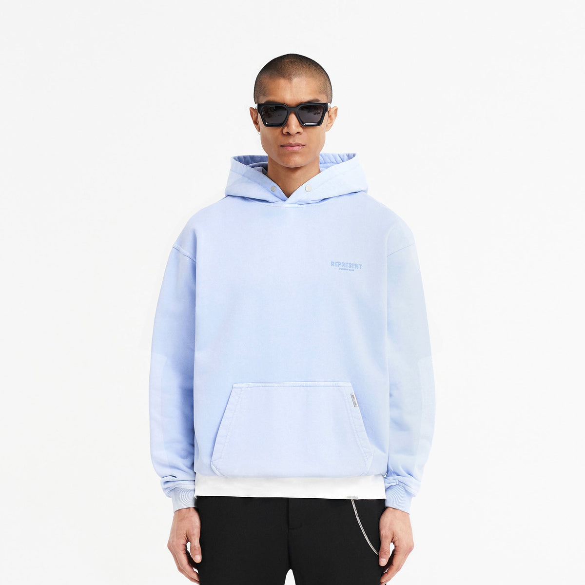 Represent Owners Club Hoodie | Vista Blue | REPRESENT CLO