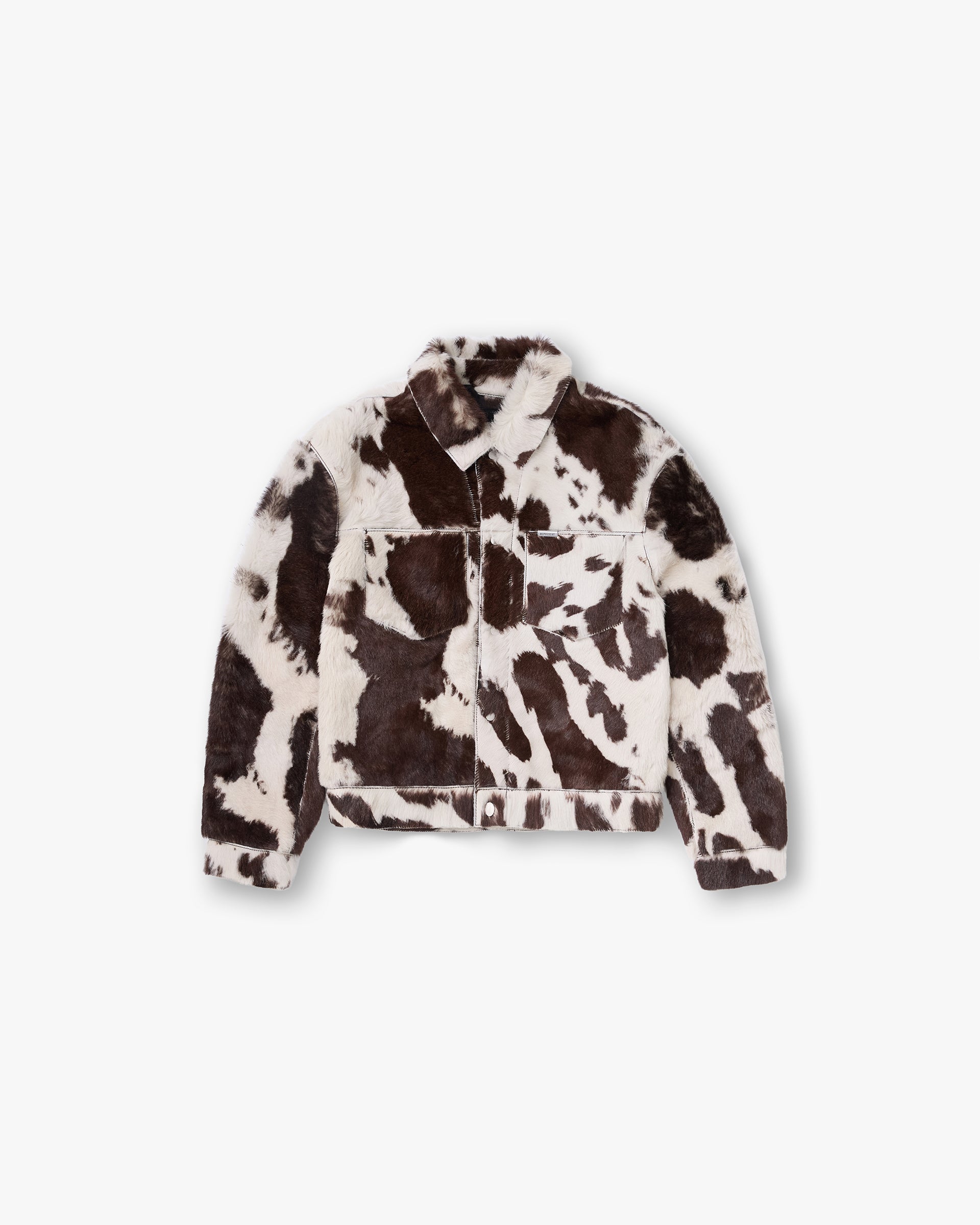 Cowhide Trucker Jacket - Multi