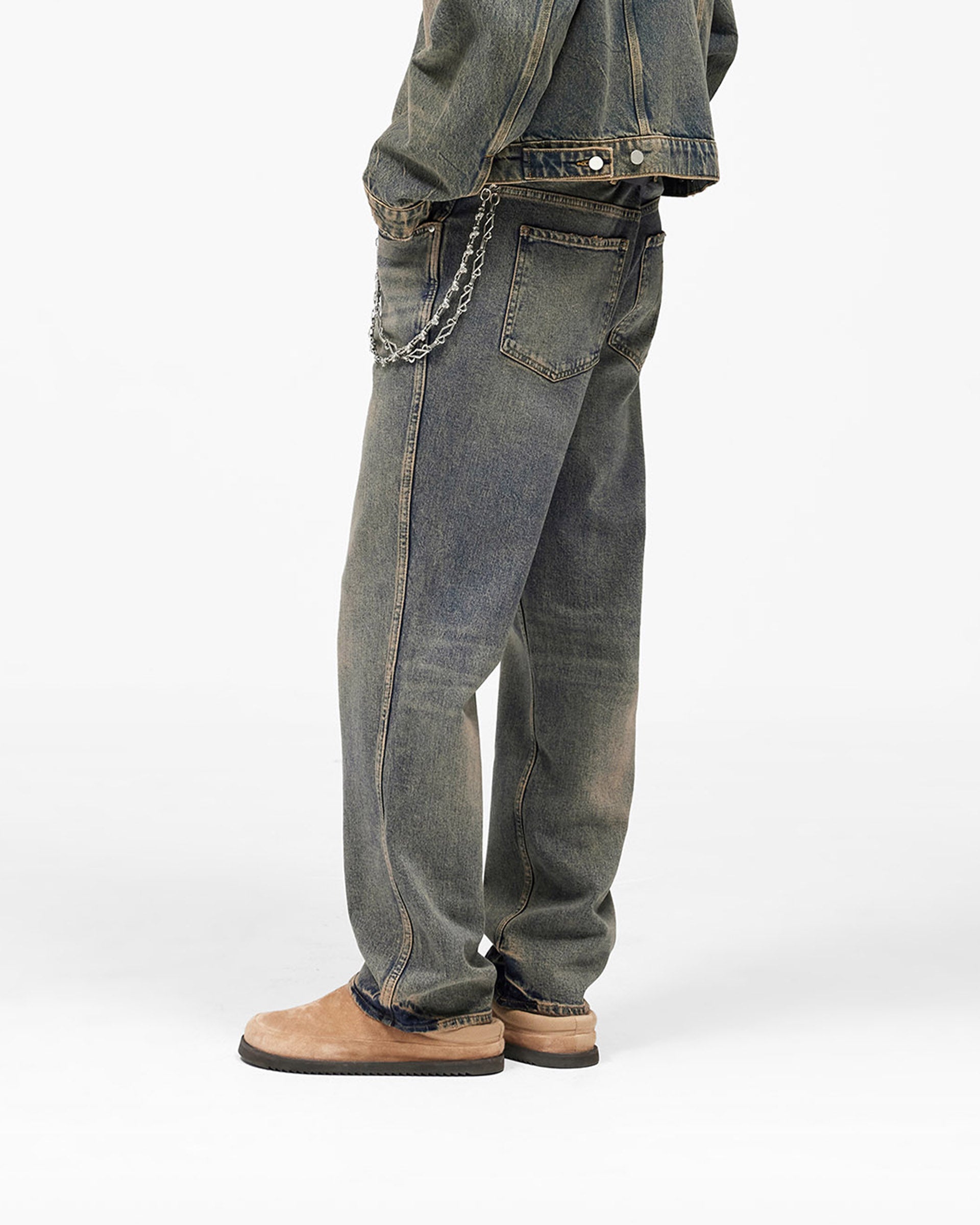 R3 Baggy Denim - Blue Cream