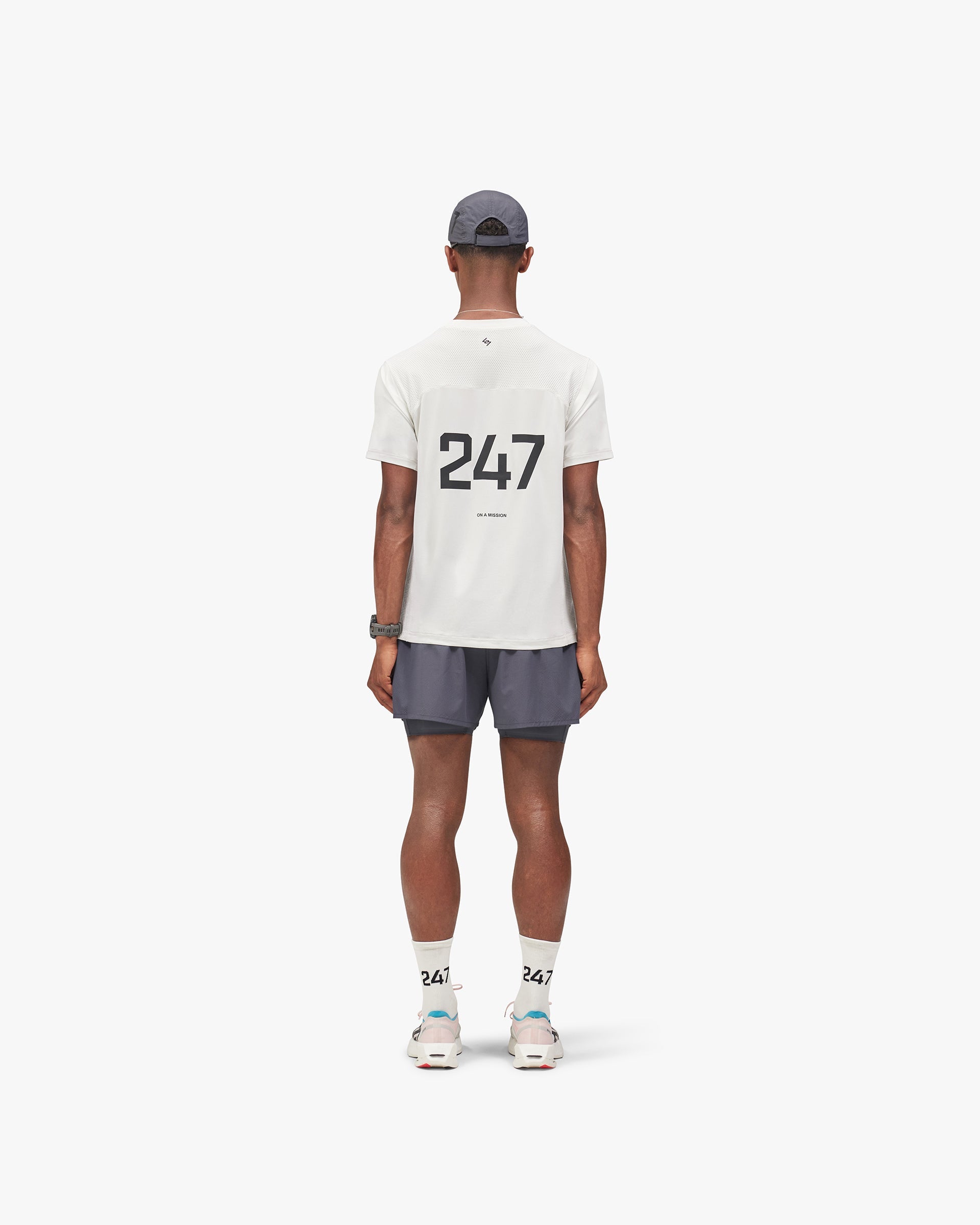 247 Numbers T-Shirt - Flat White