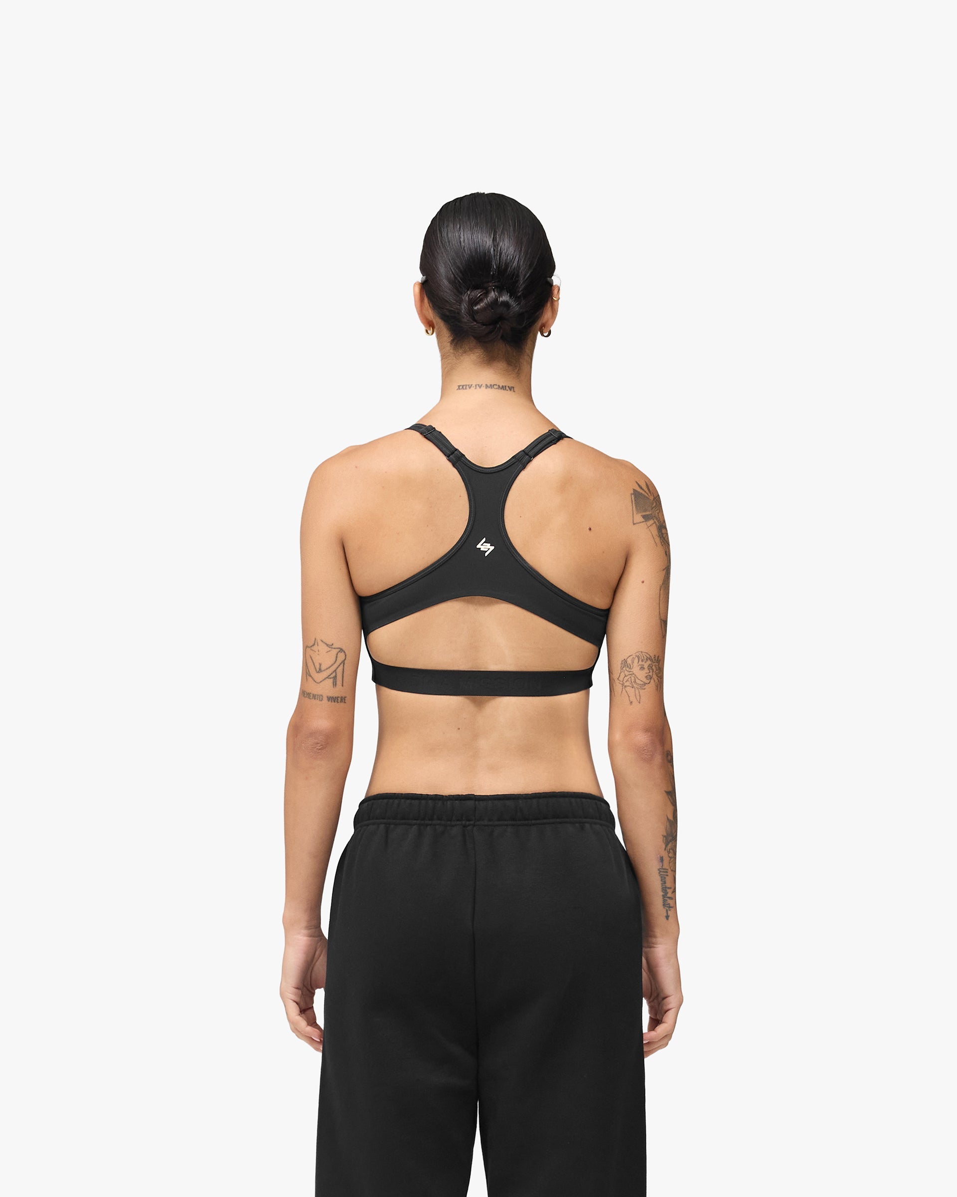 247 Restore Sports Bra - Jet Black