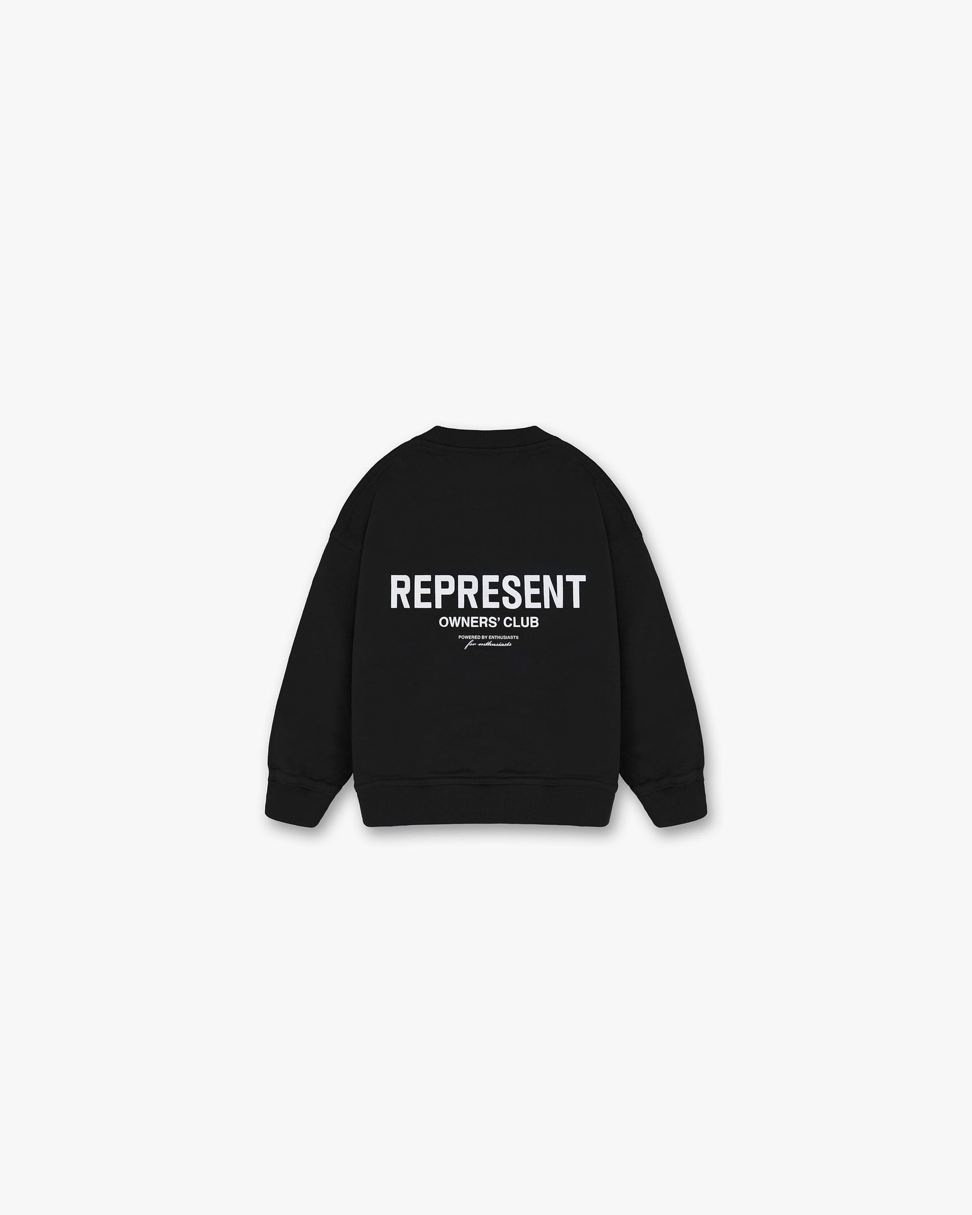 Represent Mini Owners Club Sweater | Black Sweaters Owners Club | Represent Clo