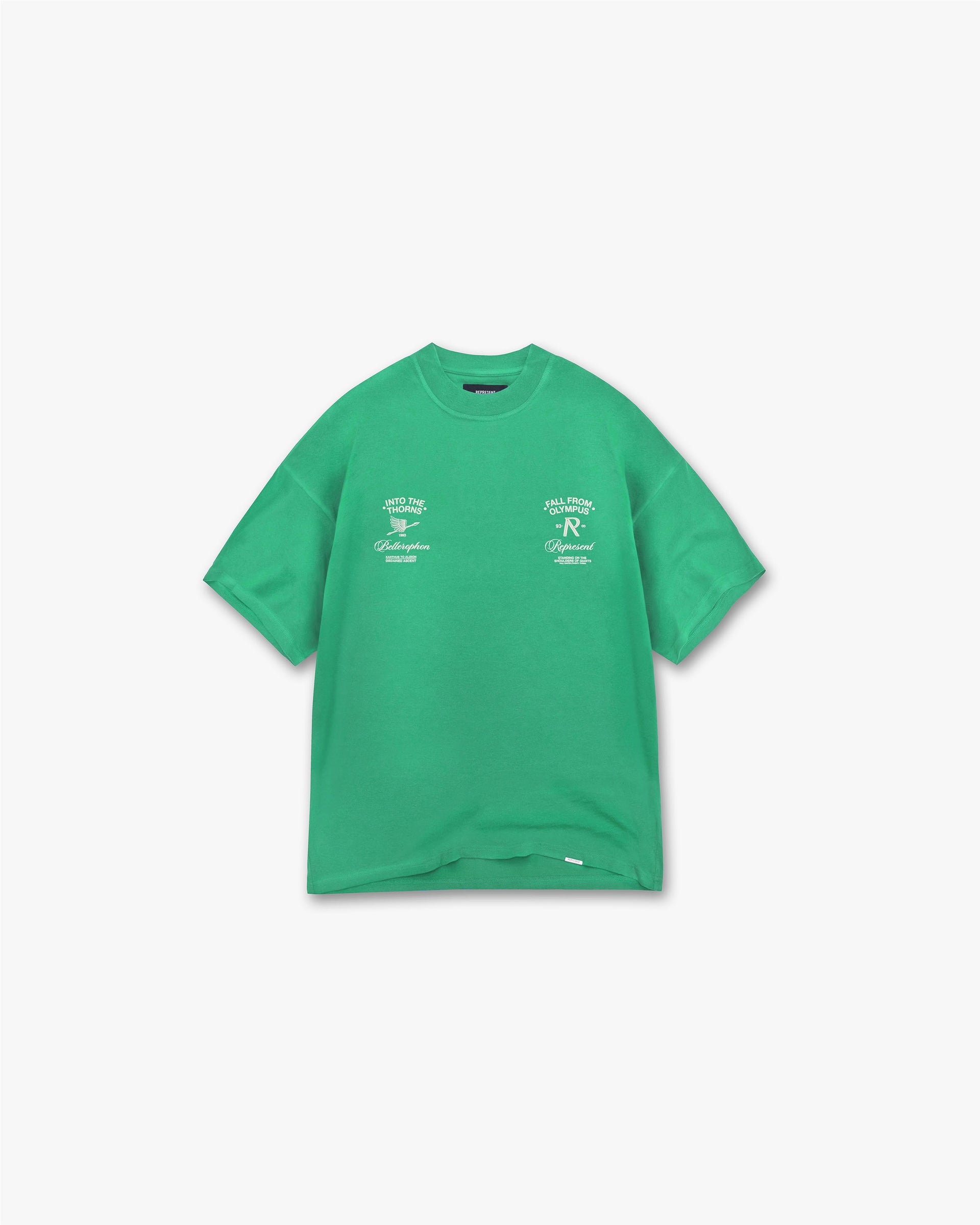 Fall From Olympus T-Shirt | Island Green T-Shirts FW23 | Represent Clo
