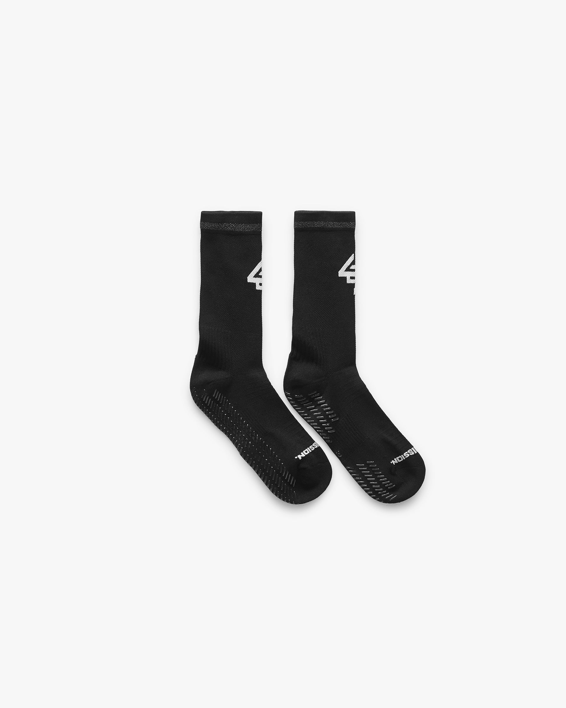 247 Reflex Run Socks - Jet Black