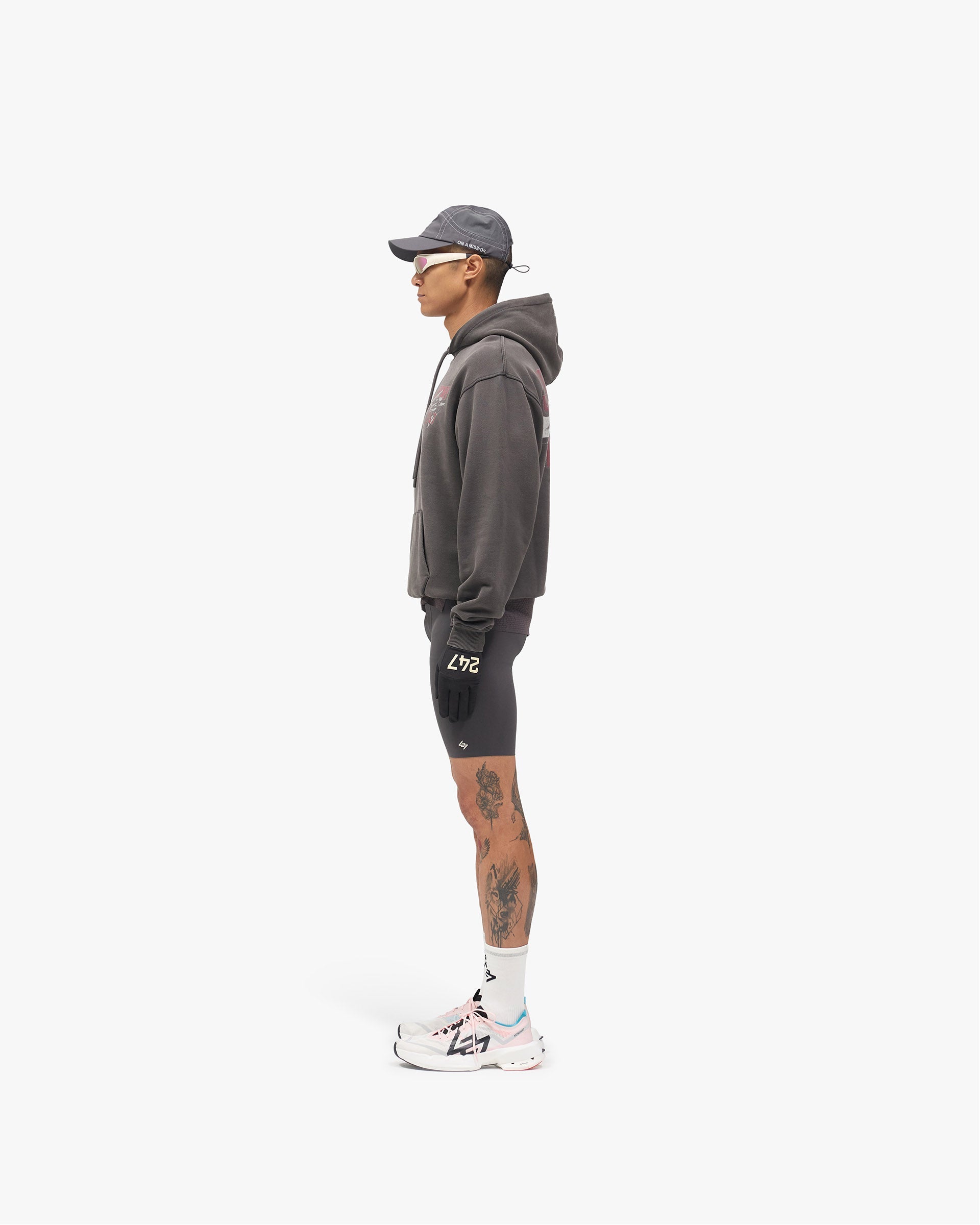 247 Sydney Hoodie - Washed Grey