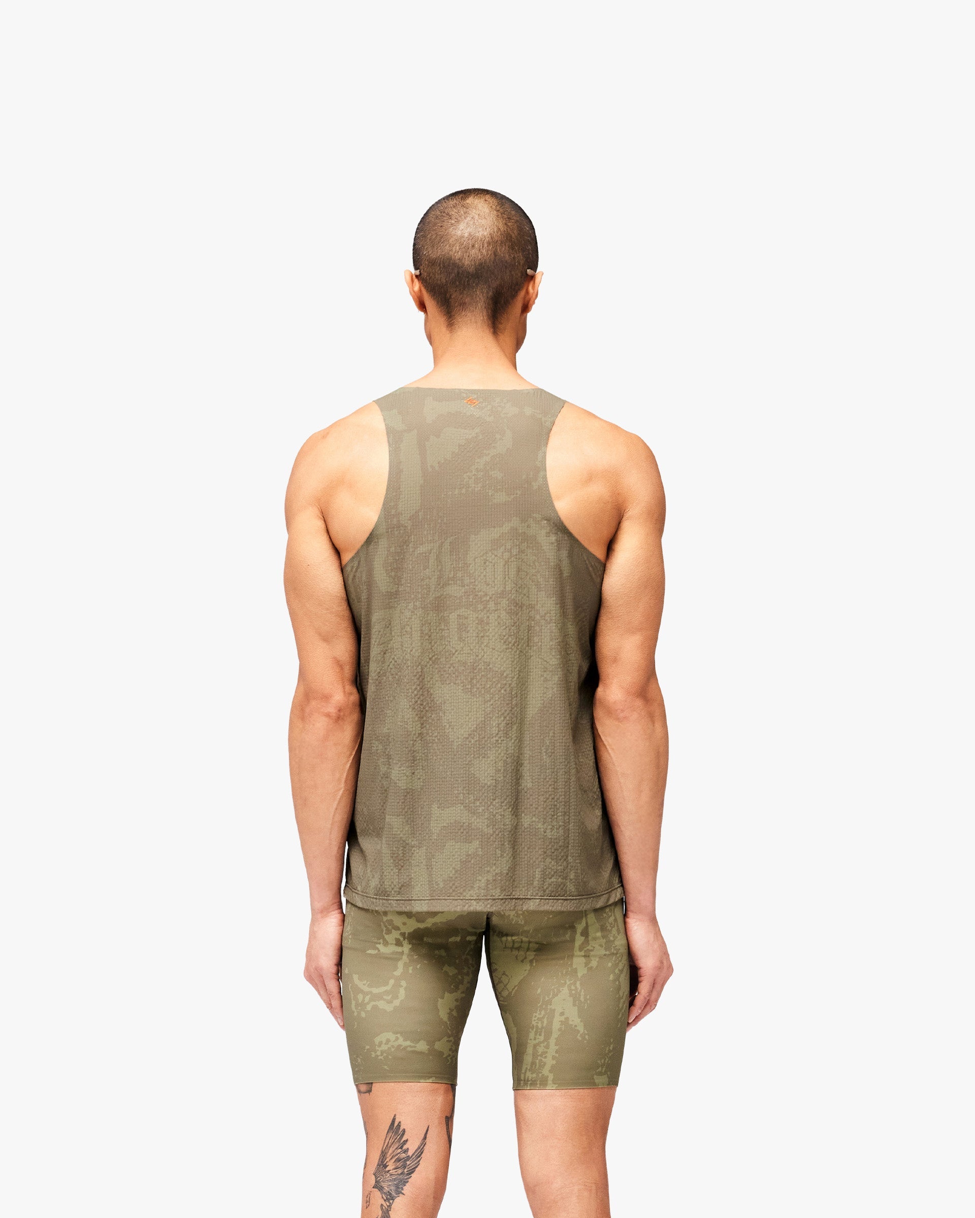 247 Los Angeles Singlet - Aged Khaki