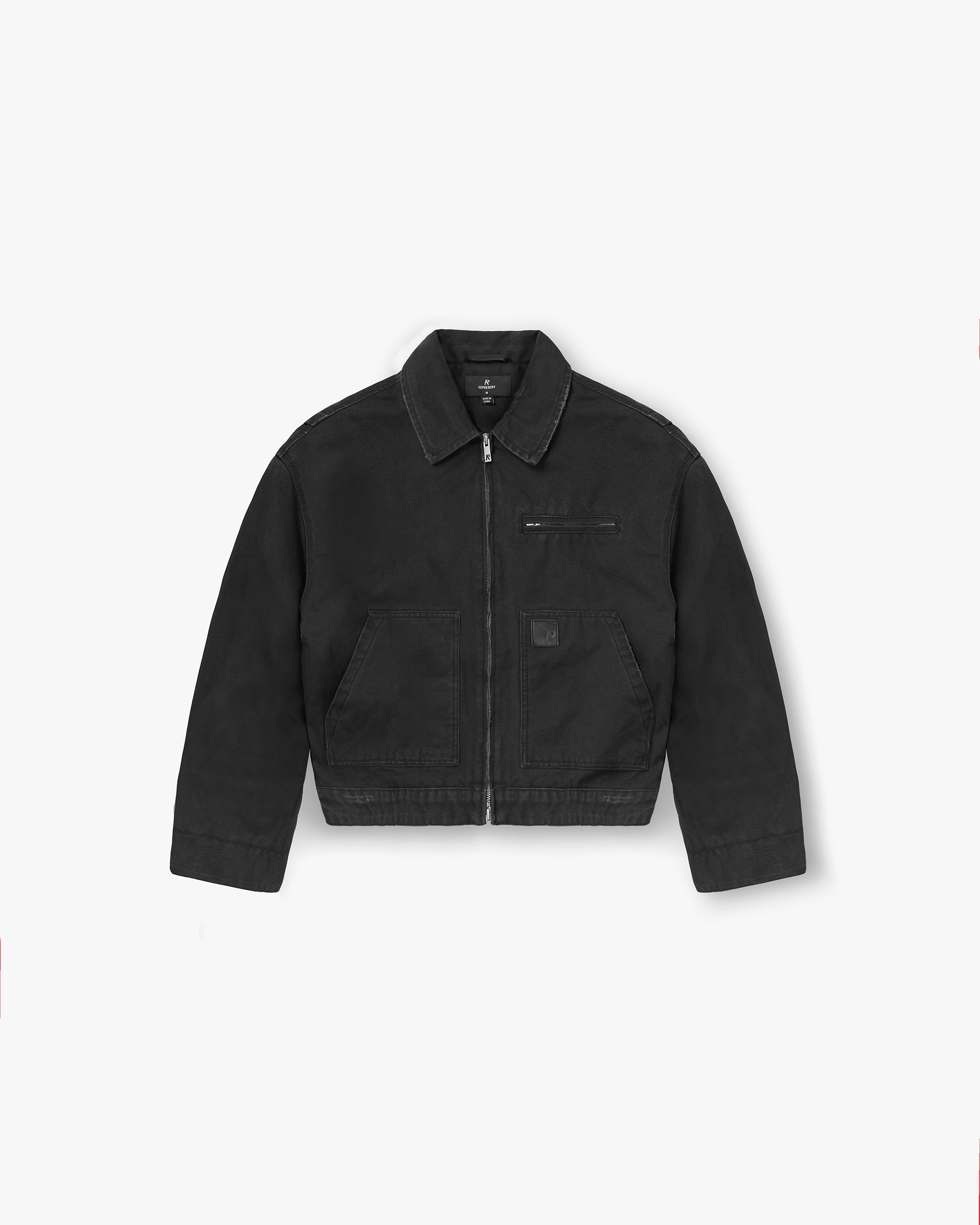 Heaton Workwear Jacket - Washed Black
