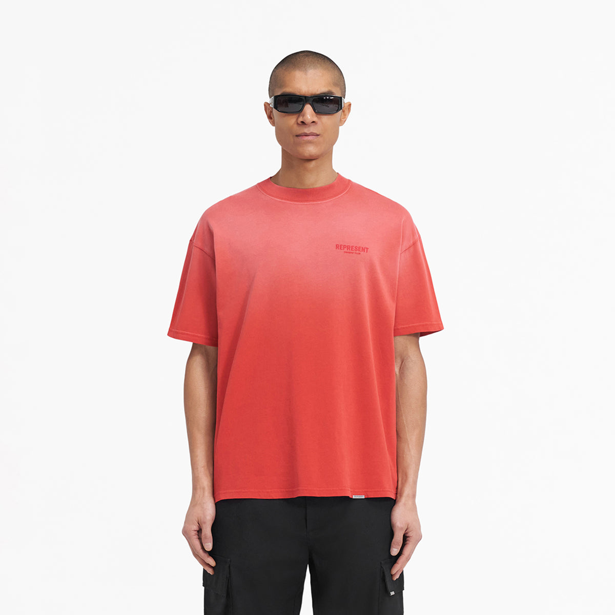 Cherry Red T-Shirt | Owners' Club | REPRESENT CLO