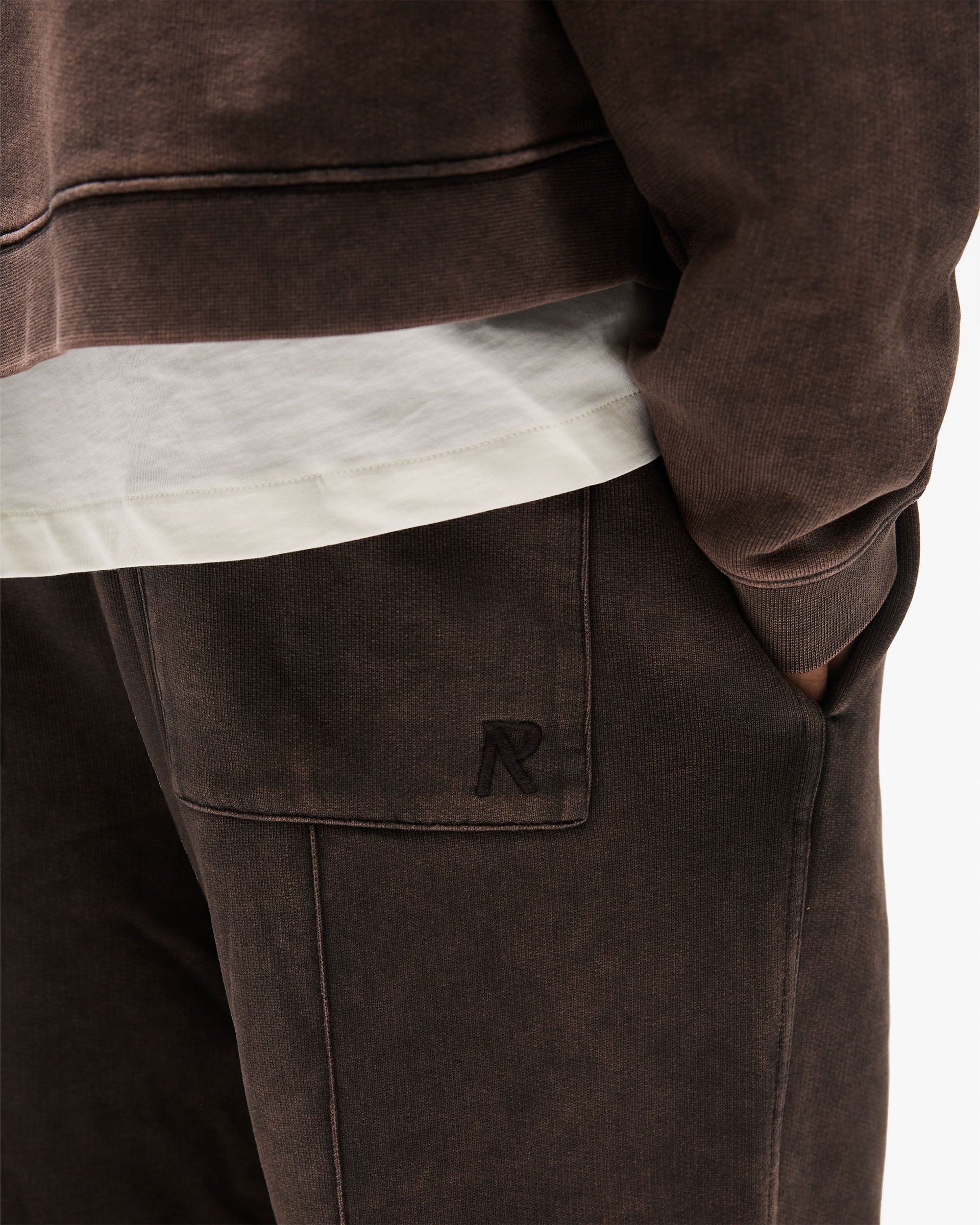 Initial Sweatpants - Coffee