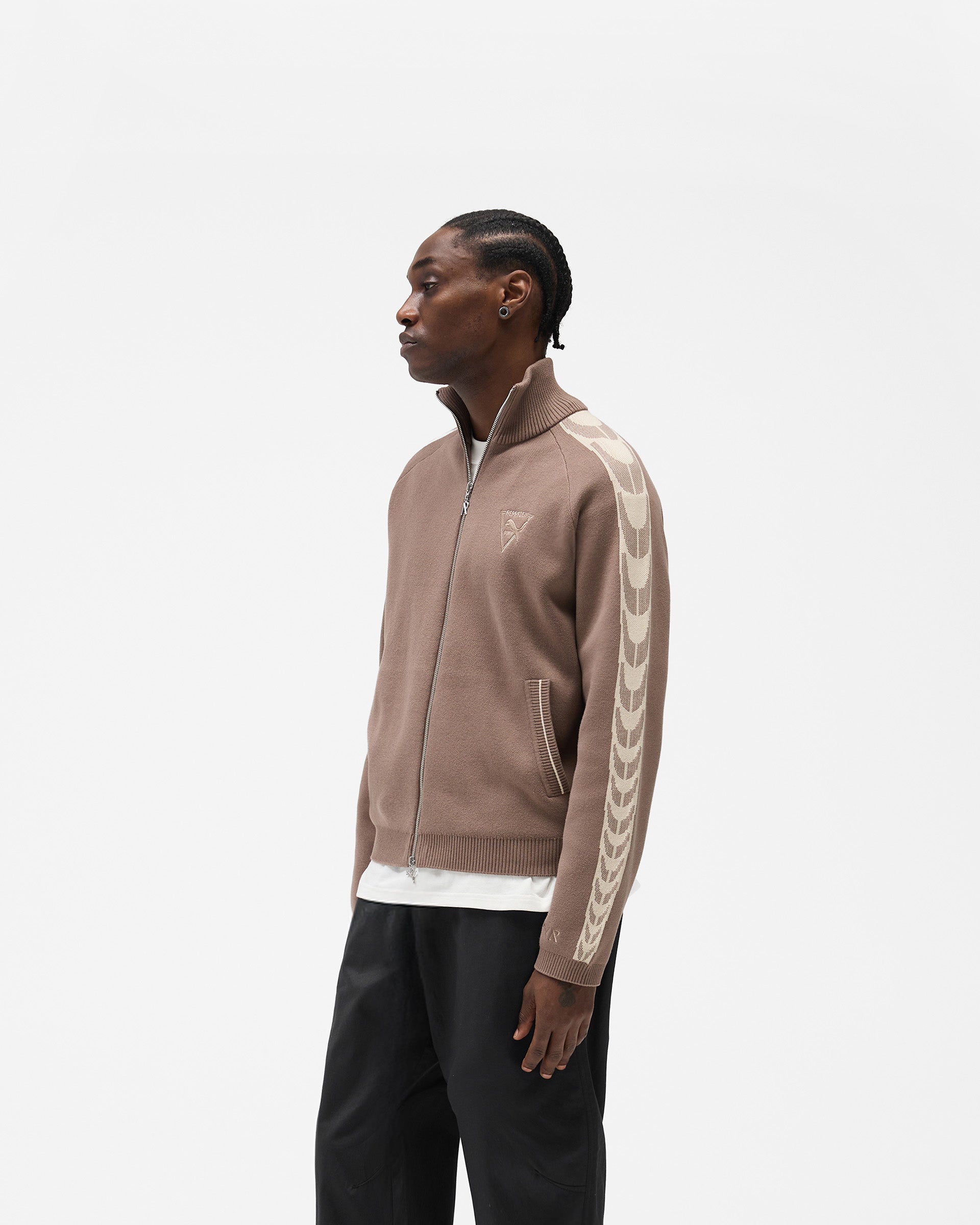 Represent X Puma T7 Knit Jacket - Pine Bark