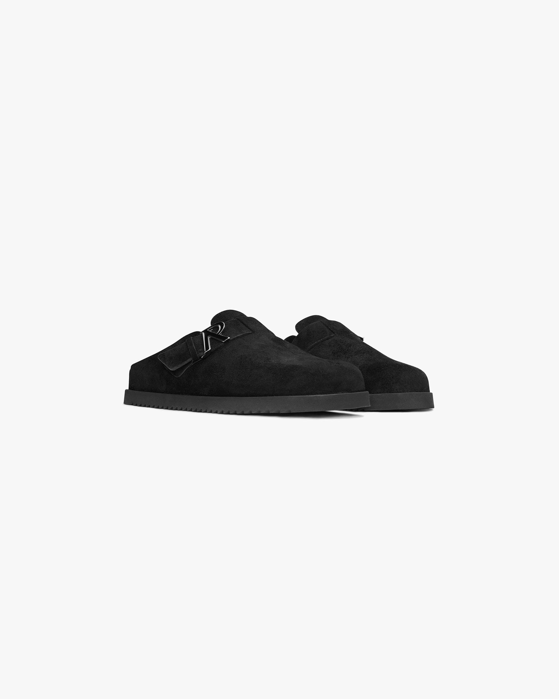 Initial Mule | Black Footwear SC23 | Represent Clo